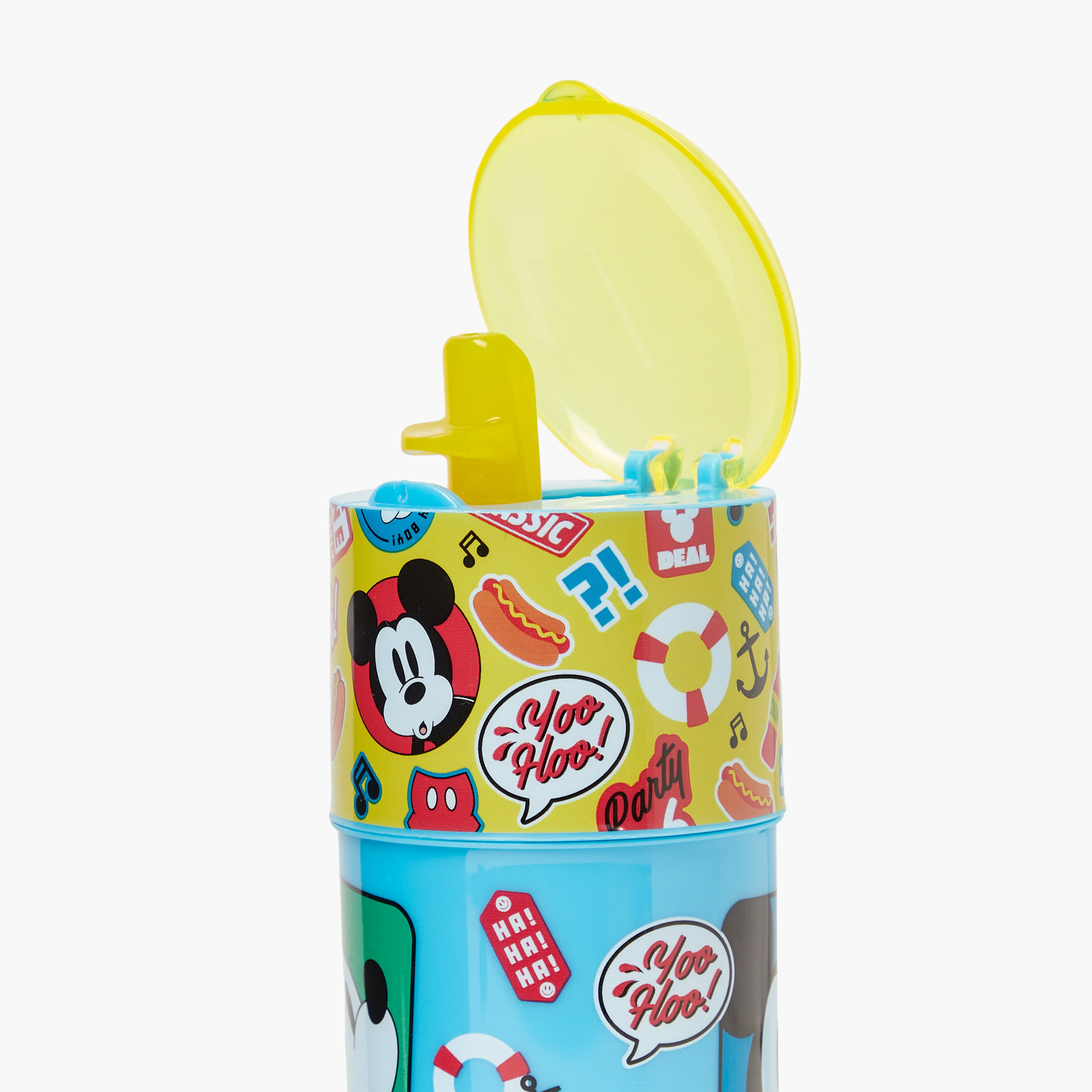 Disney Mickey Mouse Print Sipper Water Bottle - 350 ml-baby-feeding-mealtimeessentials-image-3