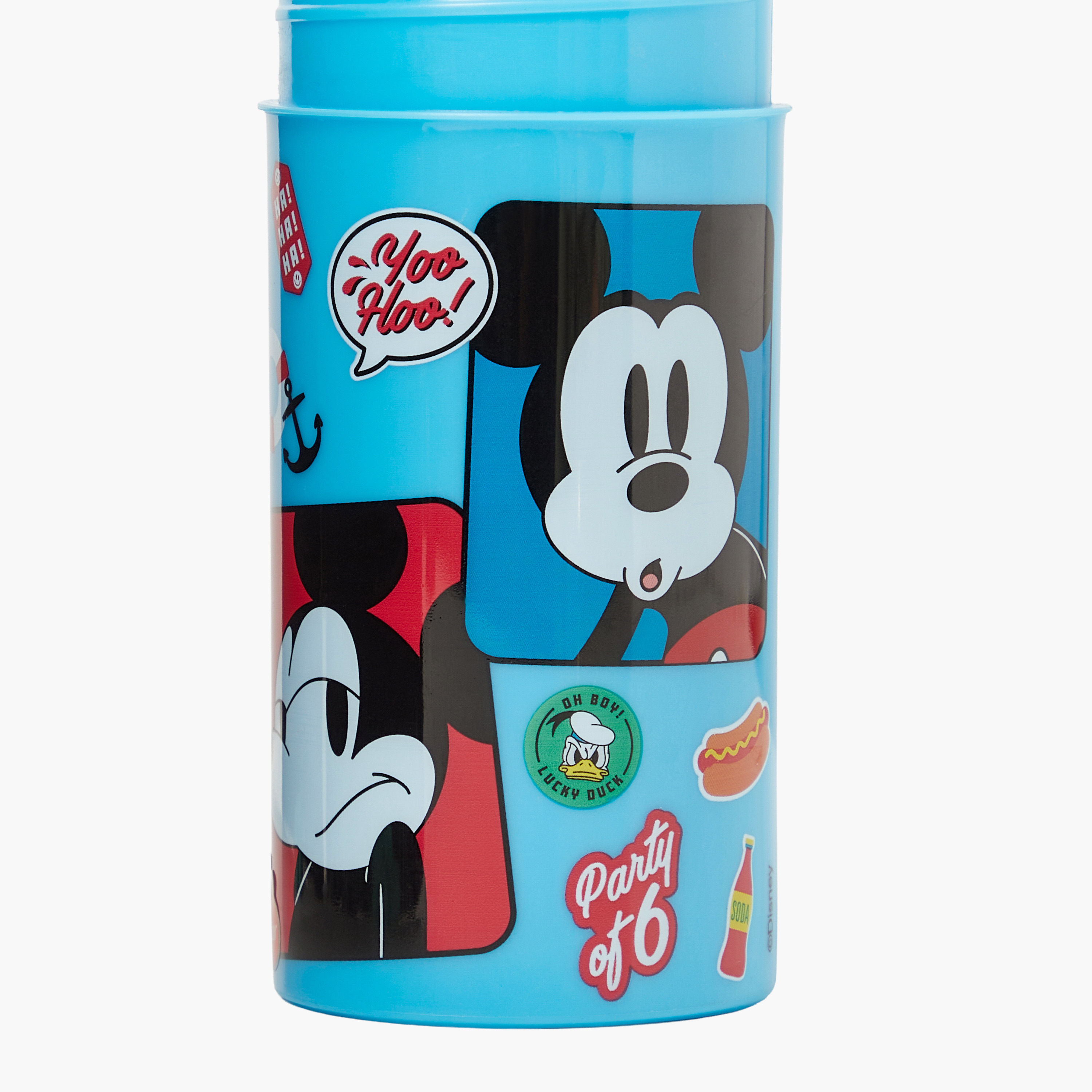 Disney Mickey Mouse Print Sipper Water Bottle - 350 ml-baby-feeding-mealtimeessentials-image-4