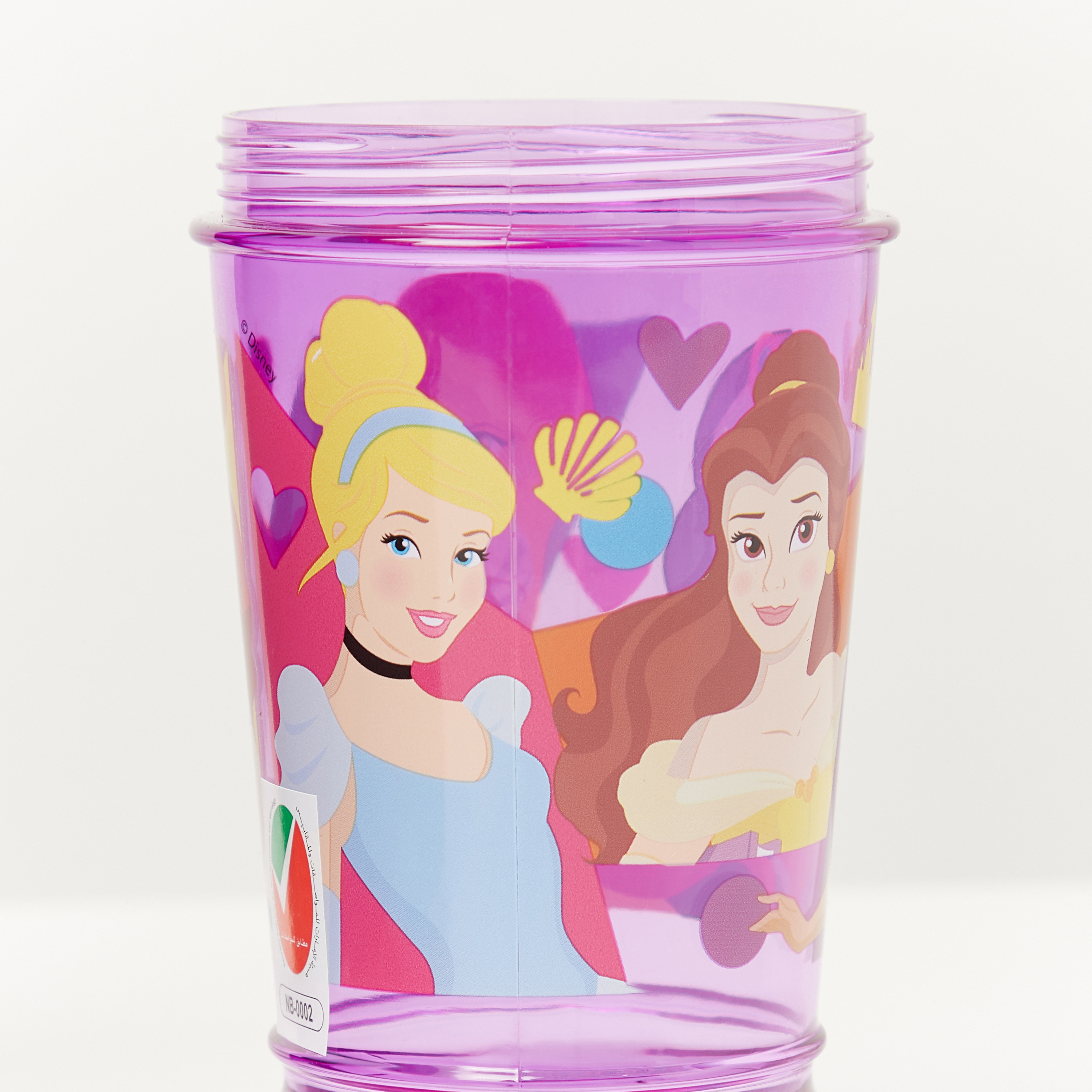 Disney Princess Print Sipper Water Bottle - 440 ml-baby-feeding-mealtimeessentials-image-4