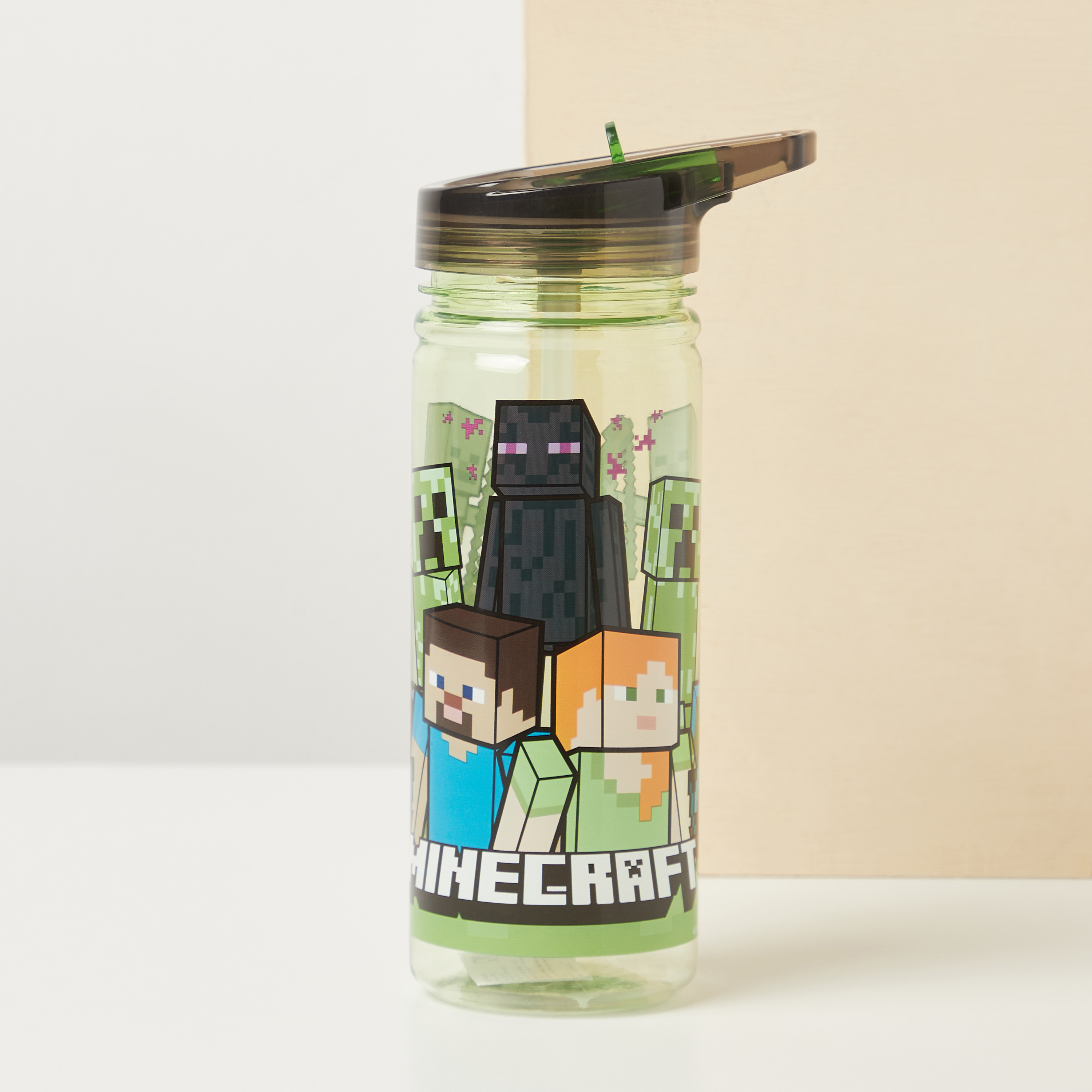 Minecraft Printed Sipper Water Bottle - 580 ml-baby-feeding-mealtimeessentials-image-1