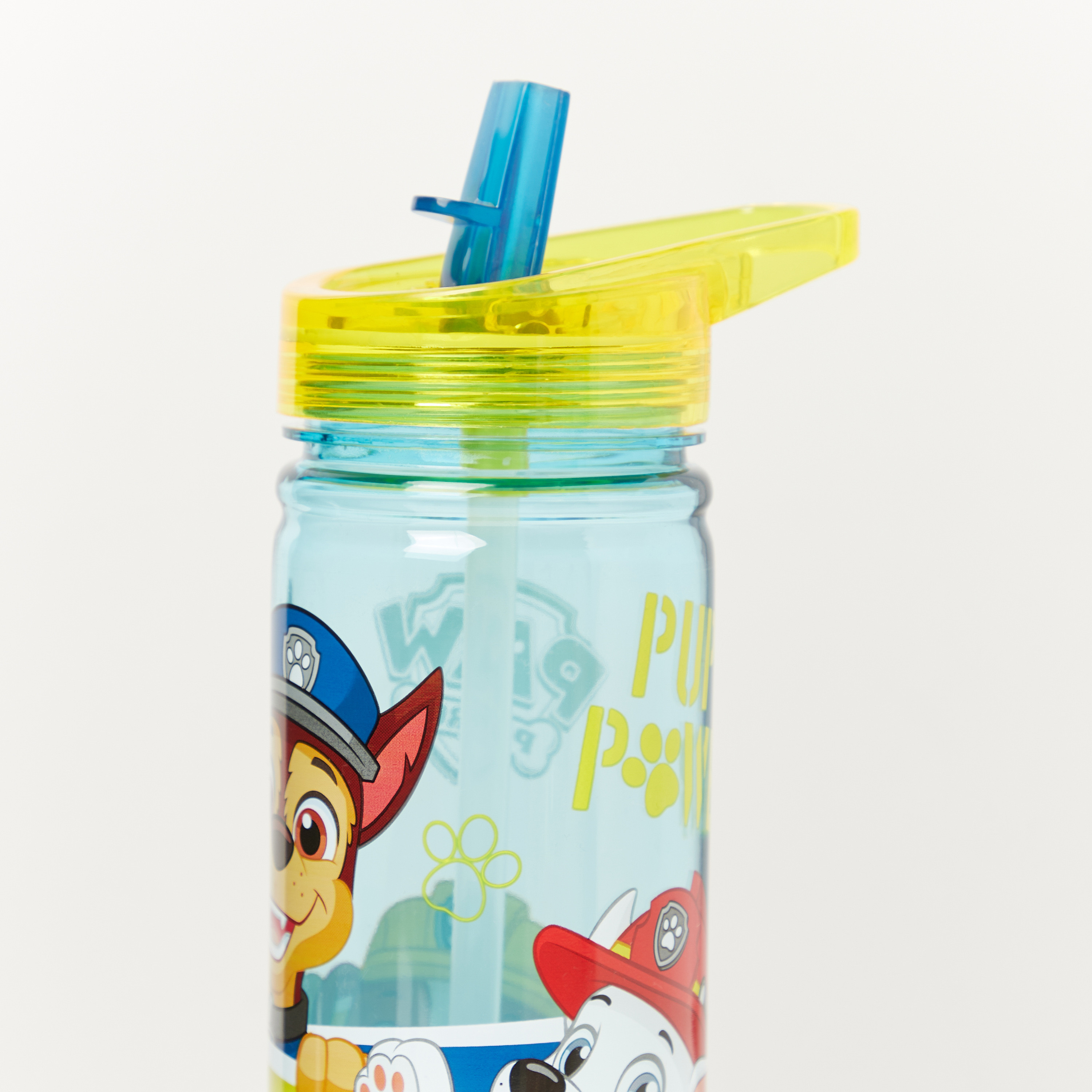 قارورة مياه إيكوزين بقشة بطبعات من باو باترول - 580 مل-baby-feeding-mealtimeessentials-image-3