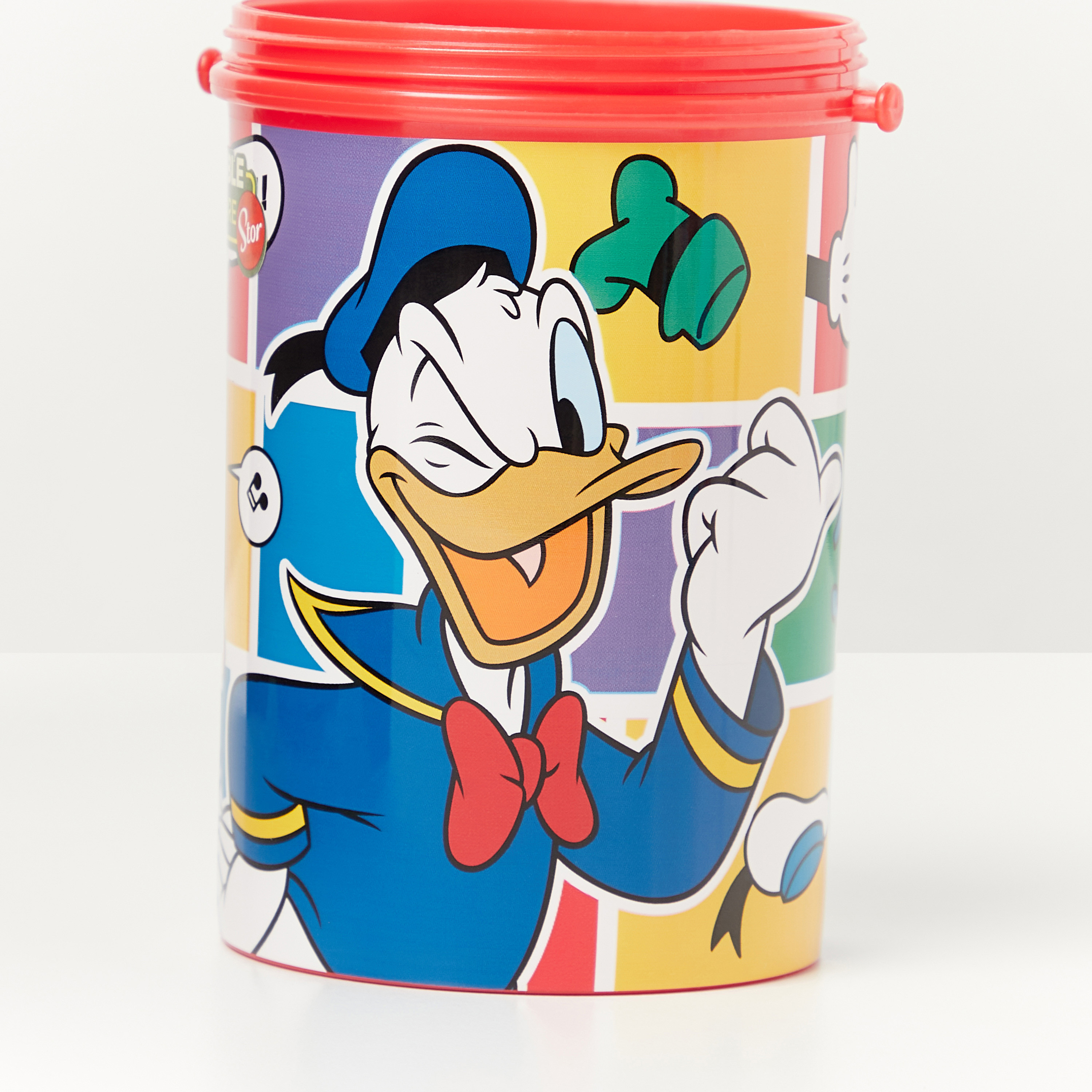 Disney Mickey Mouse and Friends Print Sipper Water Bottle with Strap - 450 ml-baby-feeding-mealtimeessentials-image-4