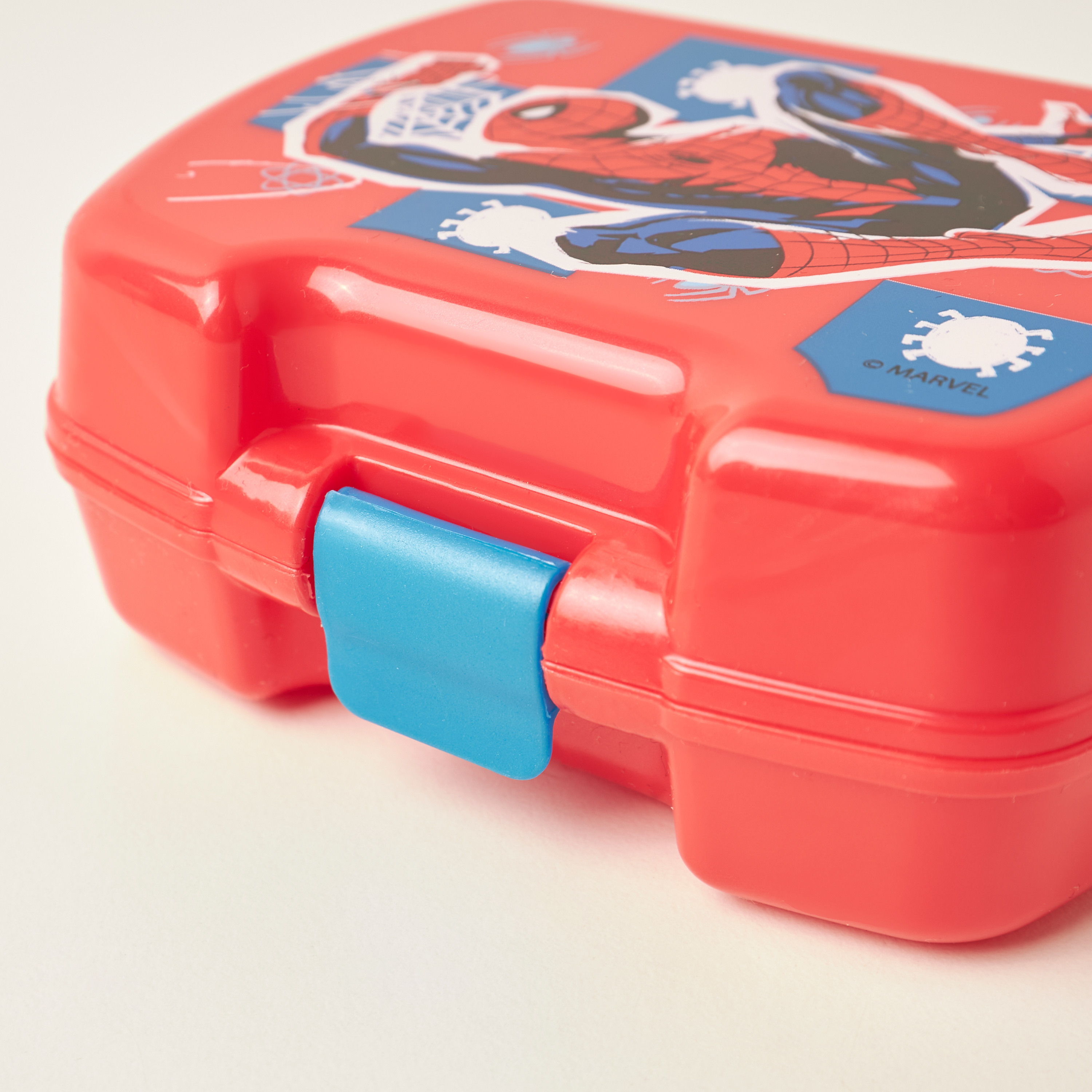 صندوق سناك بطبعات سبايدر مان وقفل مشبك-school-lunchessentials-lunchboxes-image-5