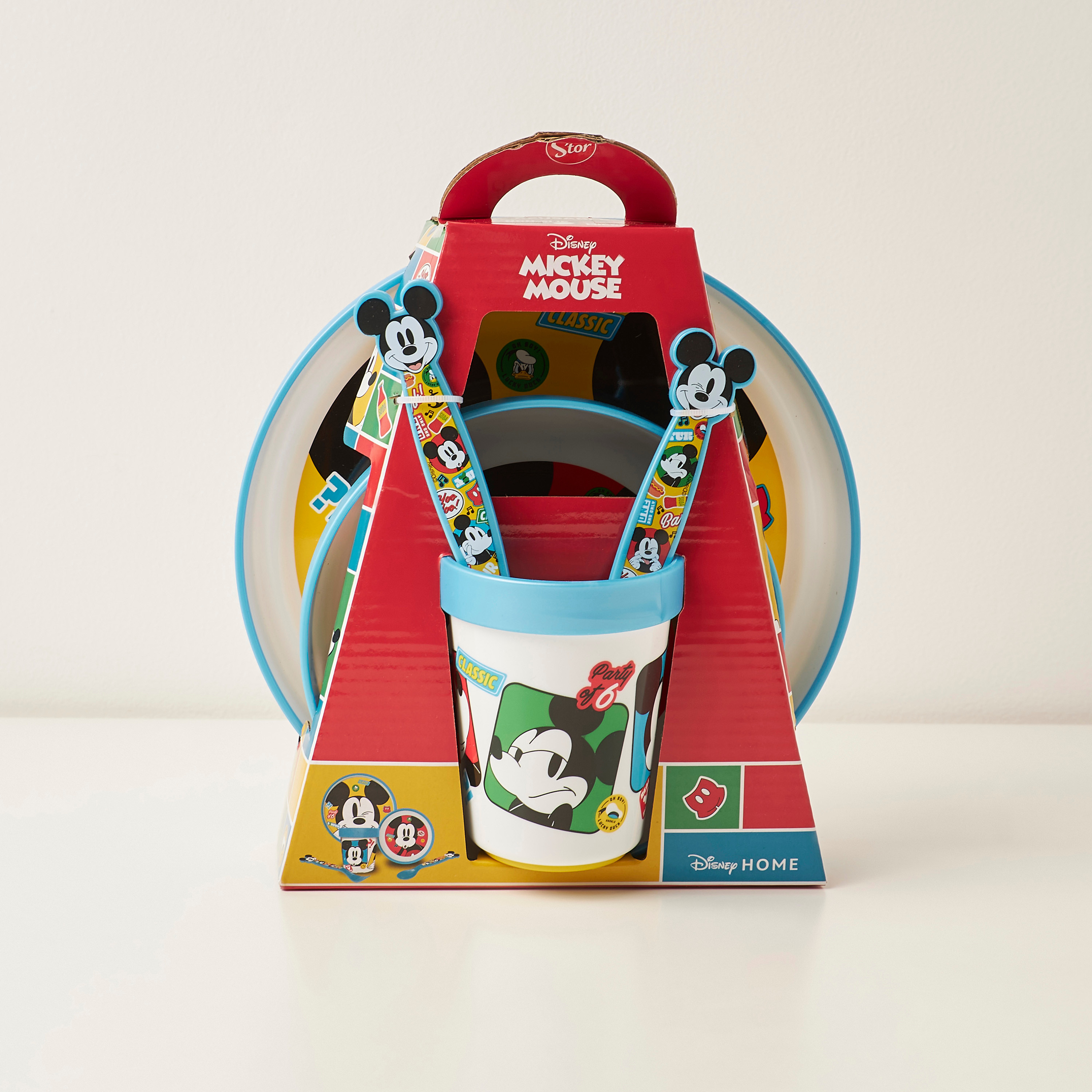 طقم عشاء 5 قطع بطبعات ميكي ماوس من ديزني-baby-feeding-mealtimeessentials-image-7