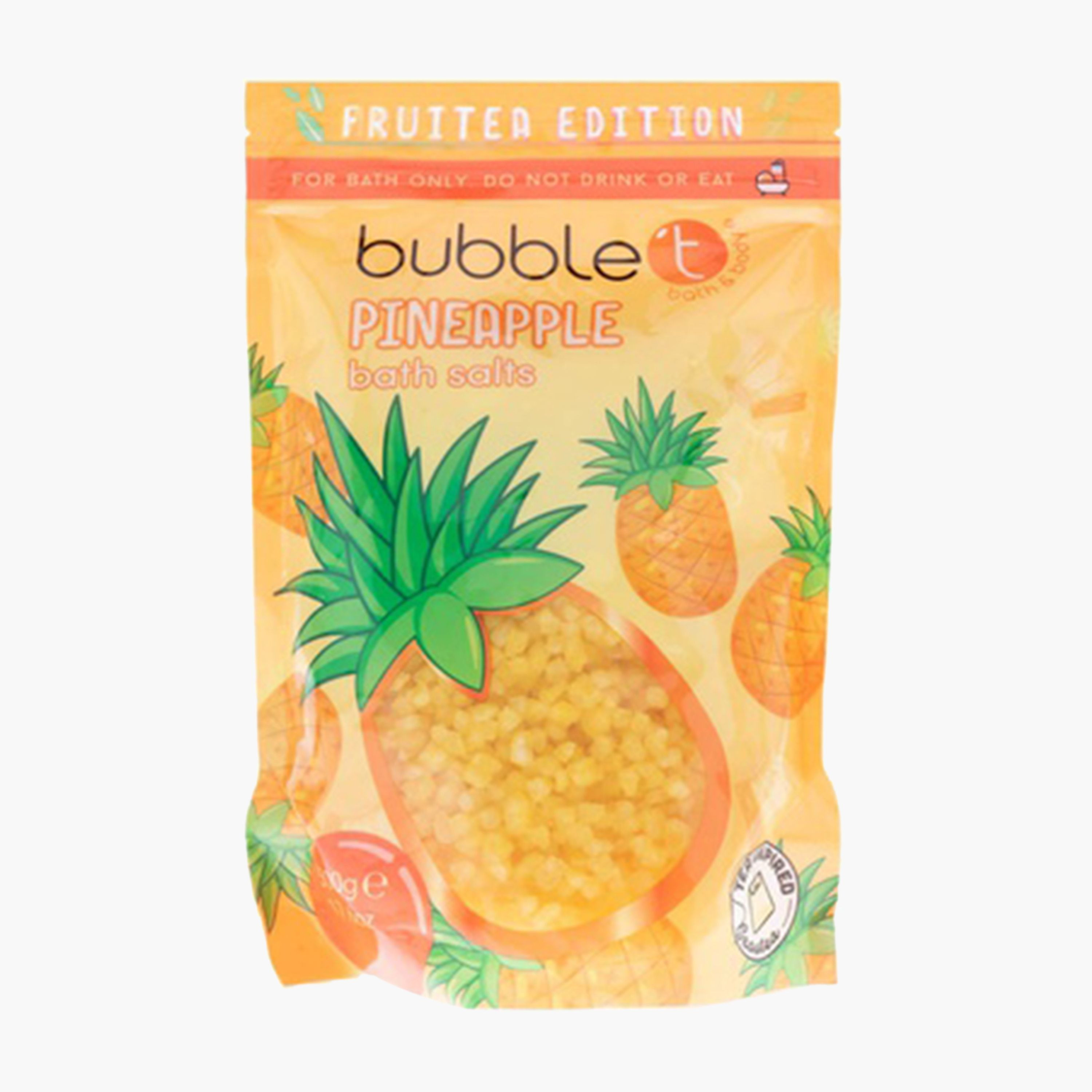 Bubble T Pineapple Bath Salts - 50 gms-beautyandpersonalcare-bathandbody-bathandshower-bathsalts-image-2