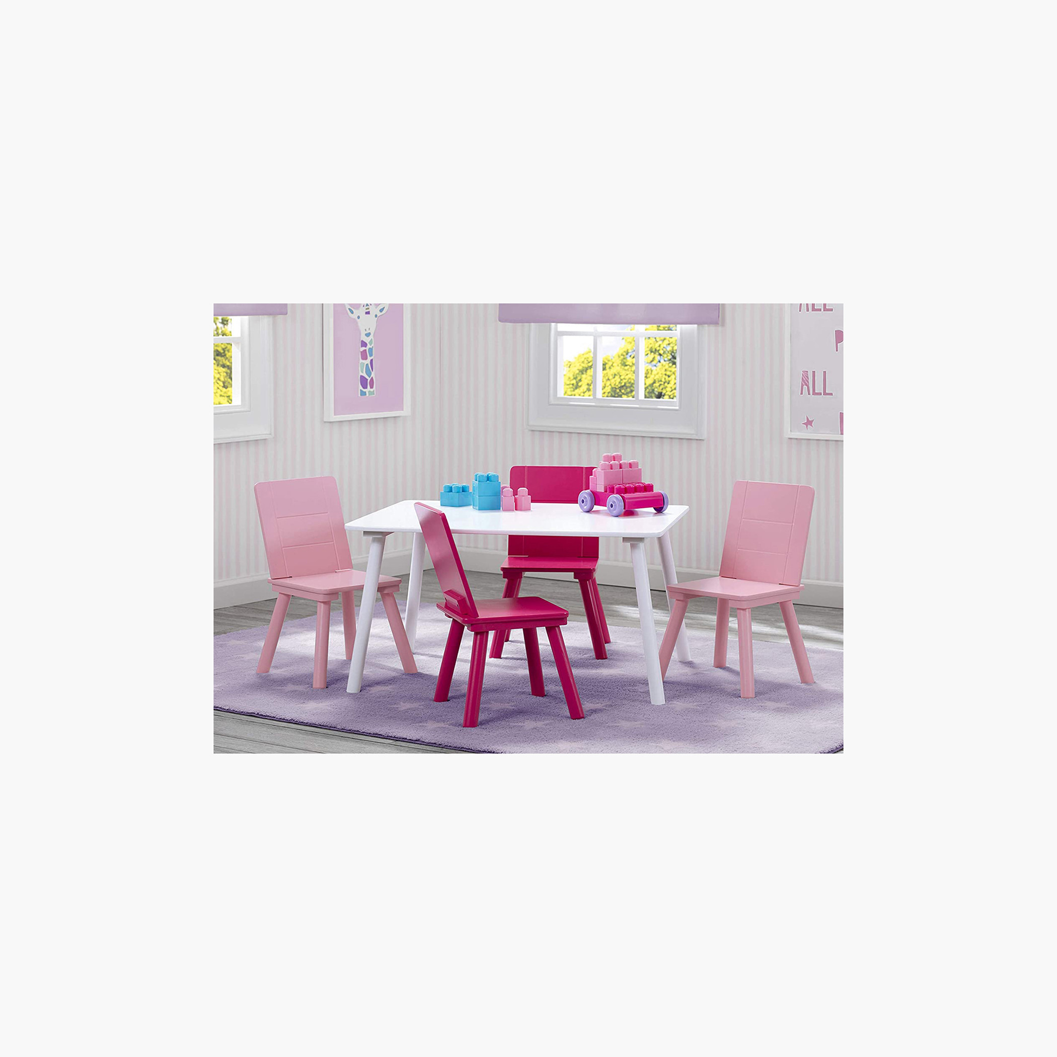 Delta Kids' 4-Seater Table and Chair Set-baby-nursery-furniture-chairsandtables-image-5