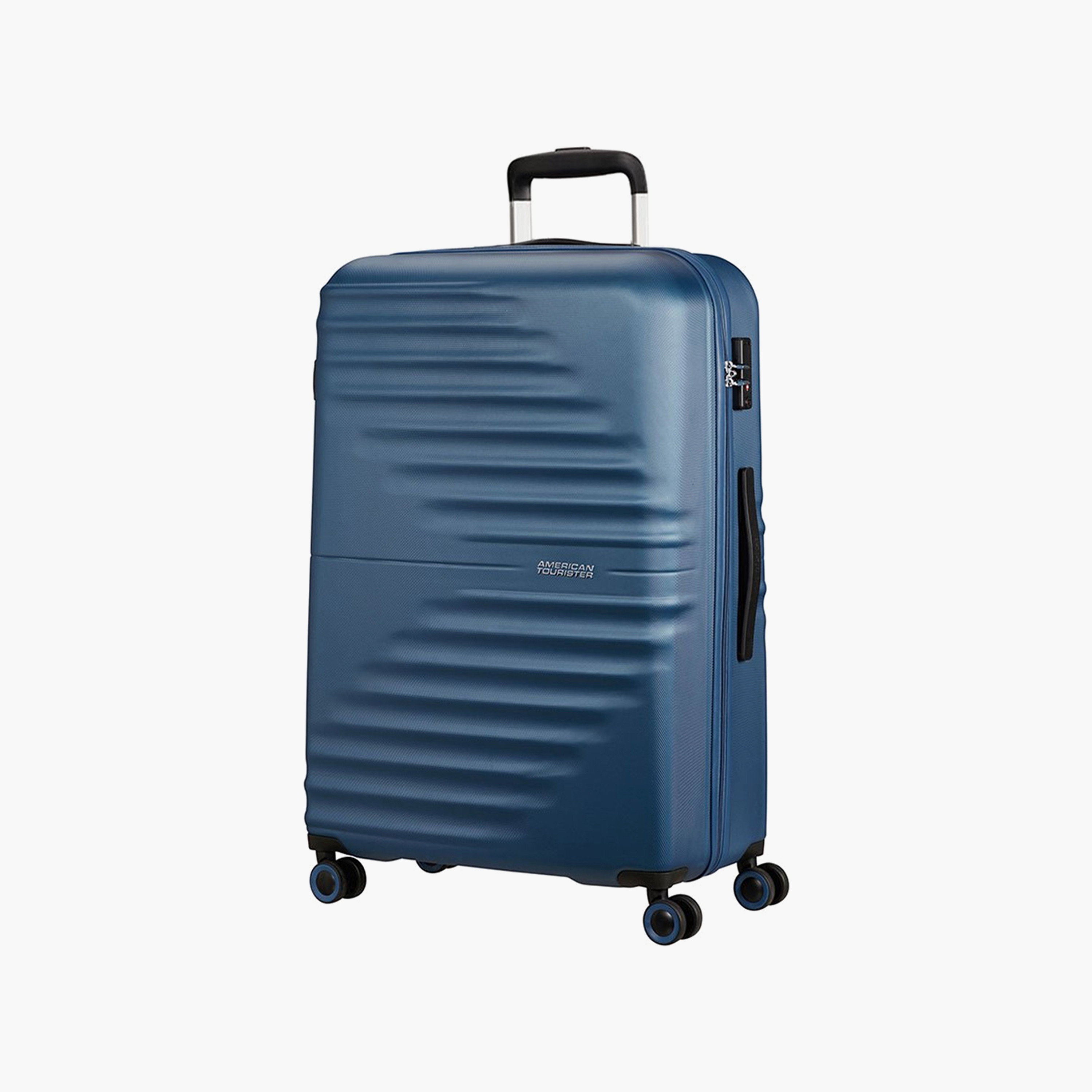 حقيبة أمريكان توريستر تويست ويفز زرقاء صلبة بعجلات مقاس 88 سم-travel-luggagesandbags-luggage-image-1