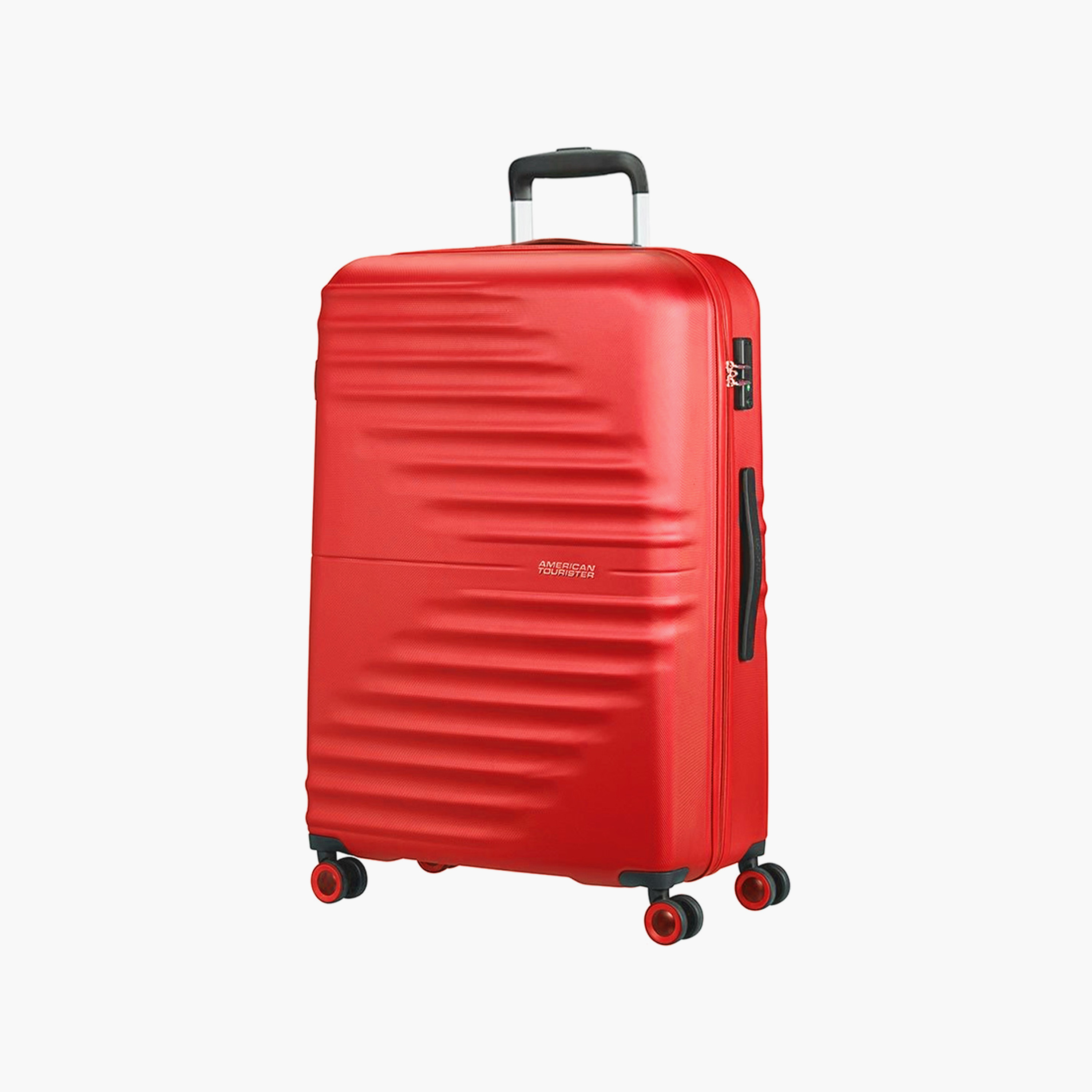 American Tourister Twist Waves 88 CM Large Check-In Red Hardcase Trolley Bag | QC6X00009-travel-luggagesandbags-luggage-image-1