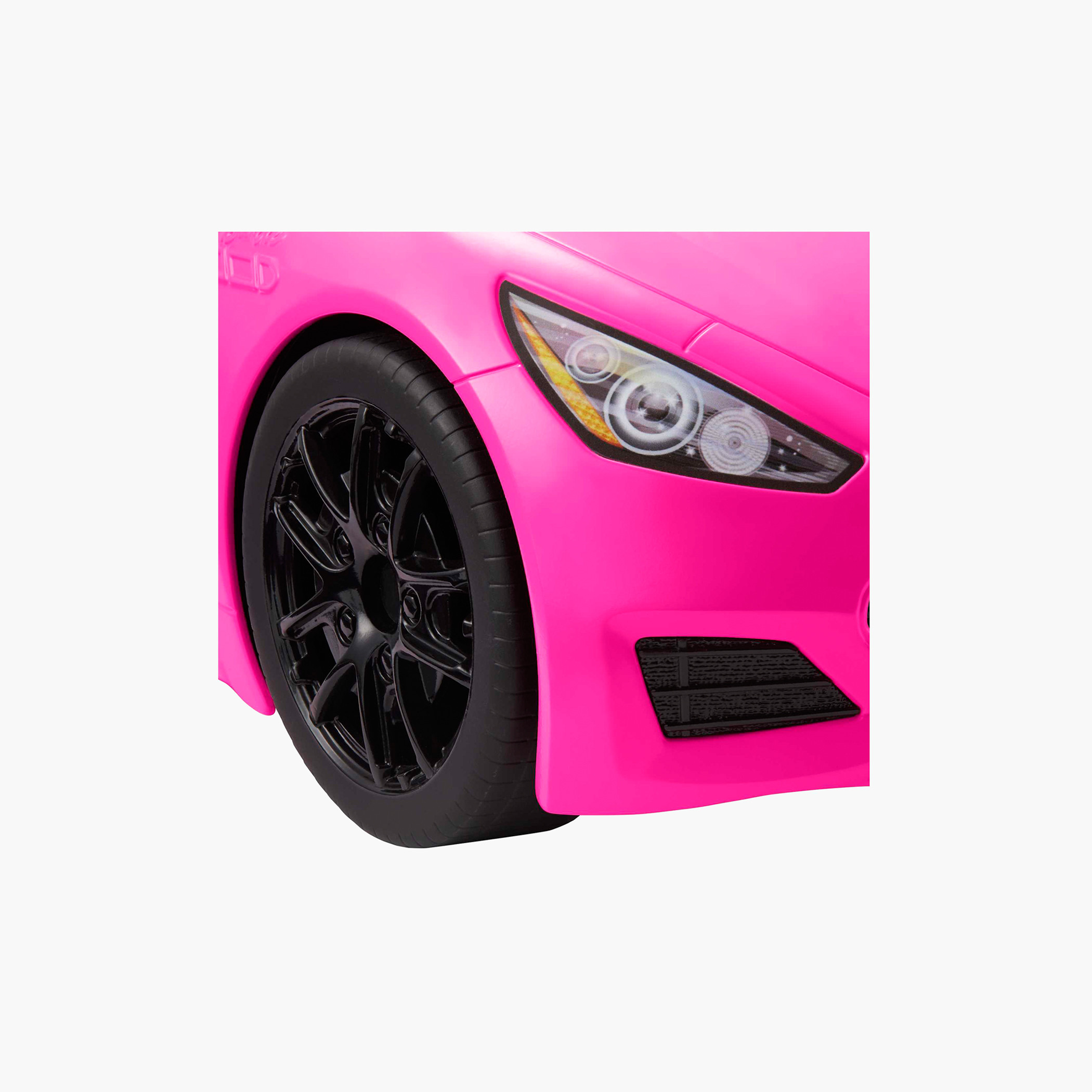 Barbie Convertible 2-Seater Car with Rolling Wheels & Realistic Details, Gift for 3 to 7 Year Olds-toys-dollsandplaysets-dollplaysets-image-3