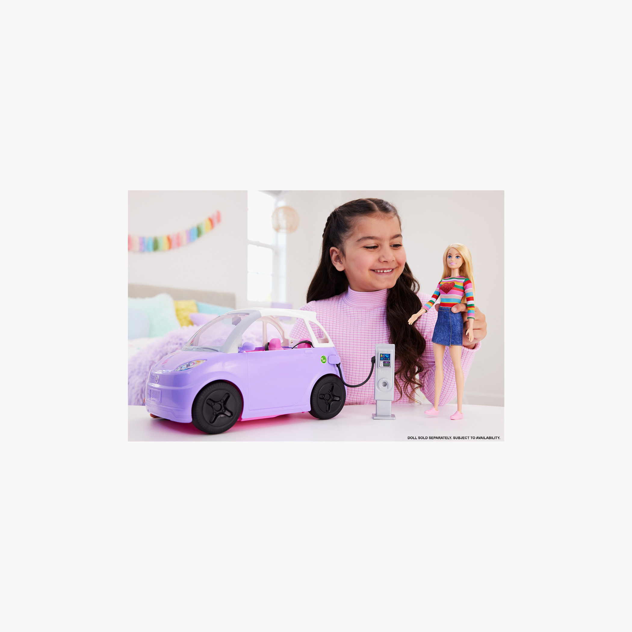 سيارة كهربائية من باربي-toys-dollsandplaysets-dollplaysets-image-2