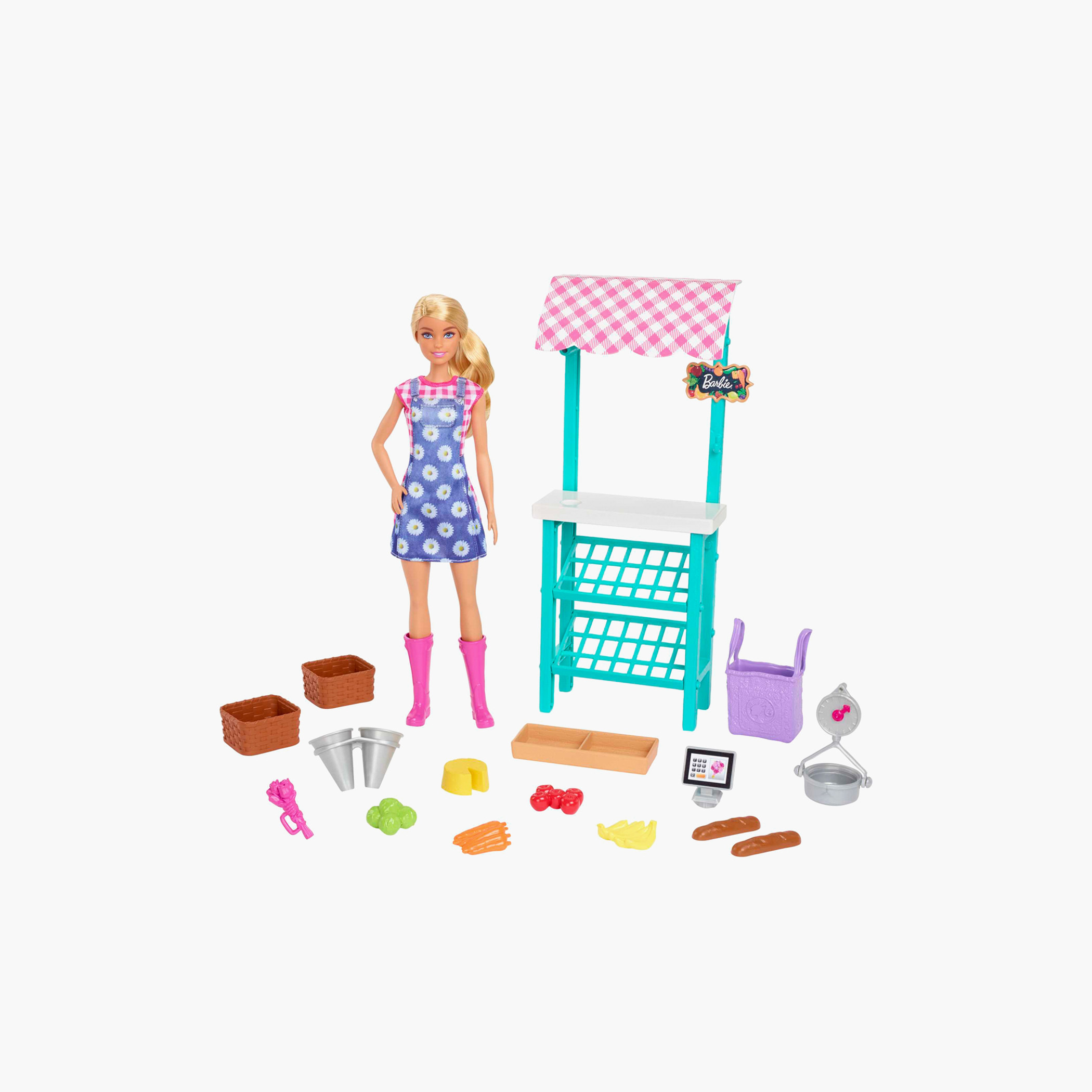 Barbie Doll Farm Fresh Market Playset-toys-dollsandplaysets-dollplaysets-image-1