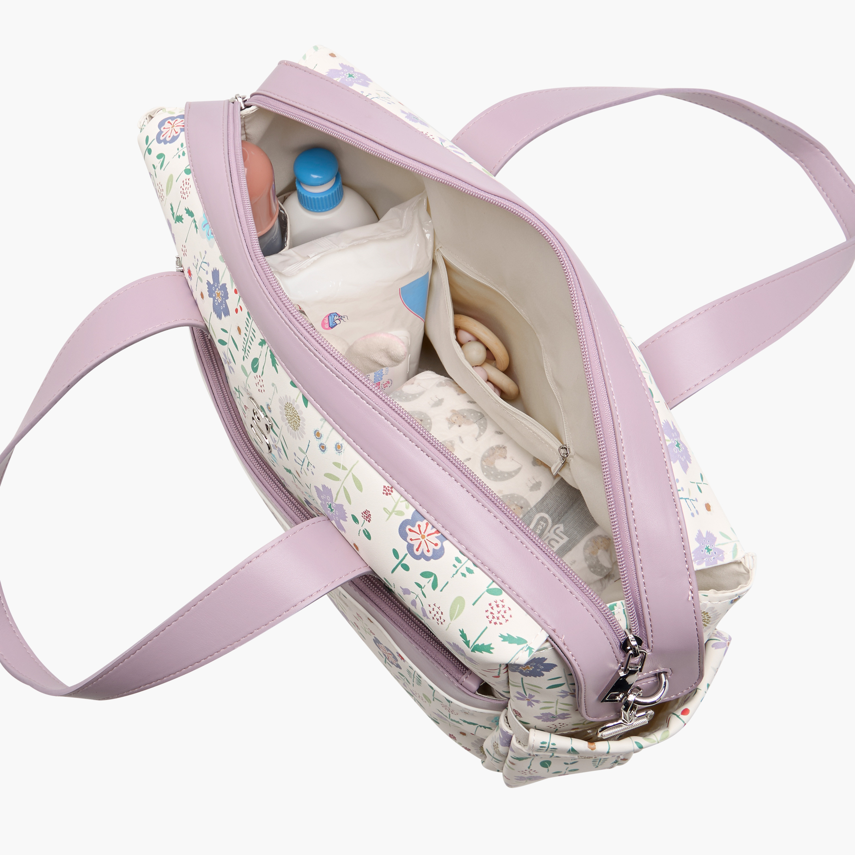 Giggles All-Over Floral Print Diaper Bag-baby-diapering-diaperbags-image-14