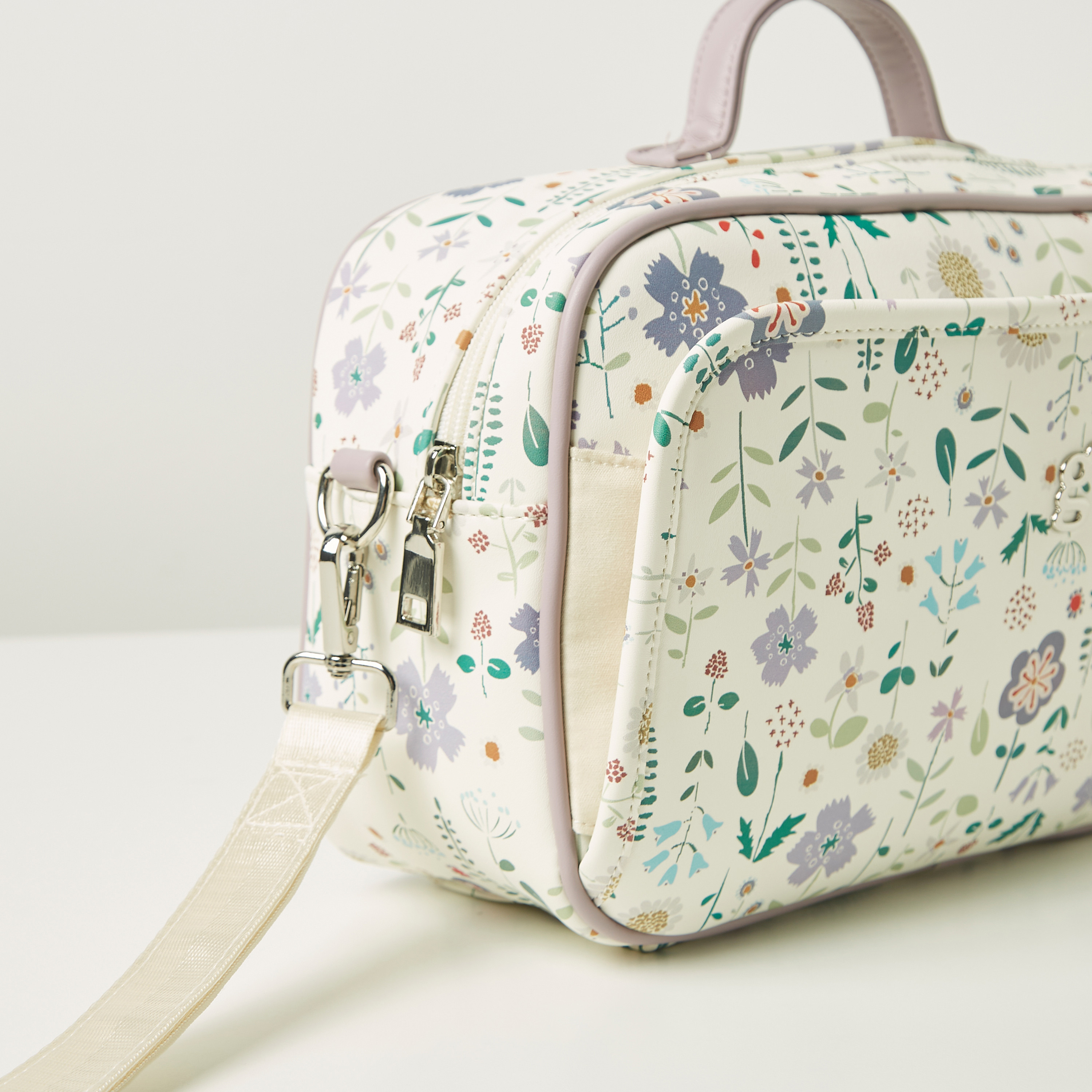 Floral print cheap diaper bags