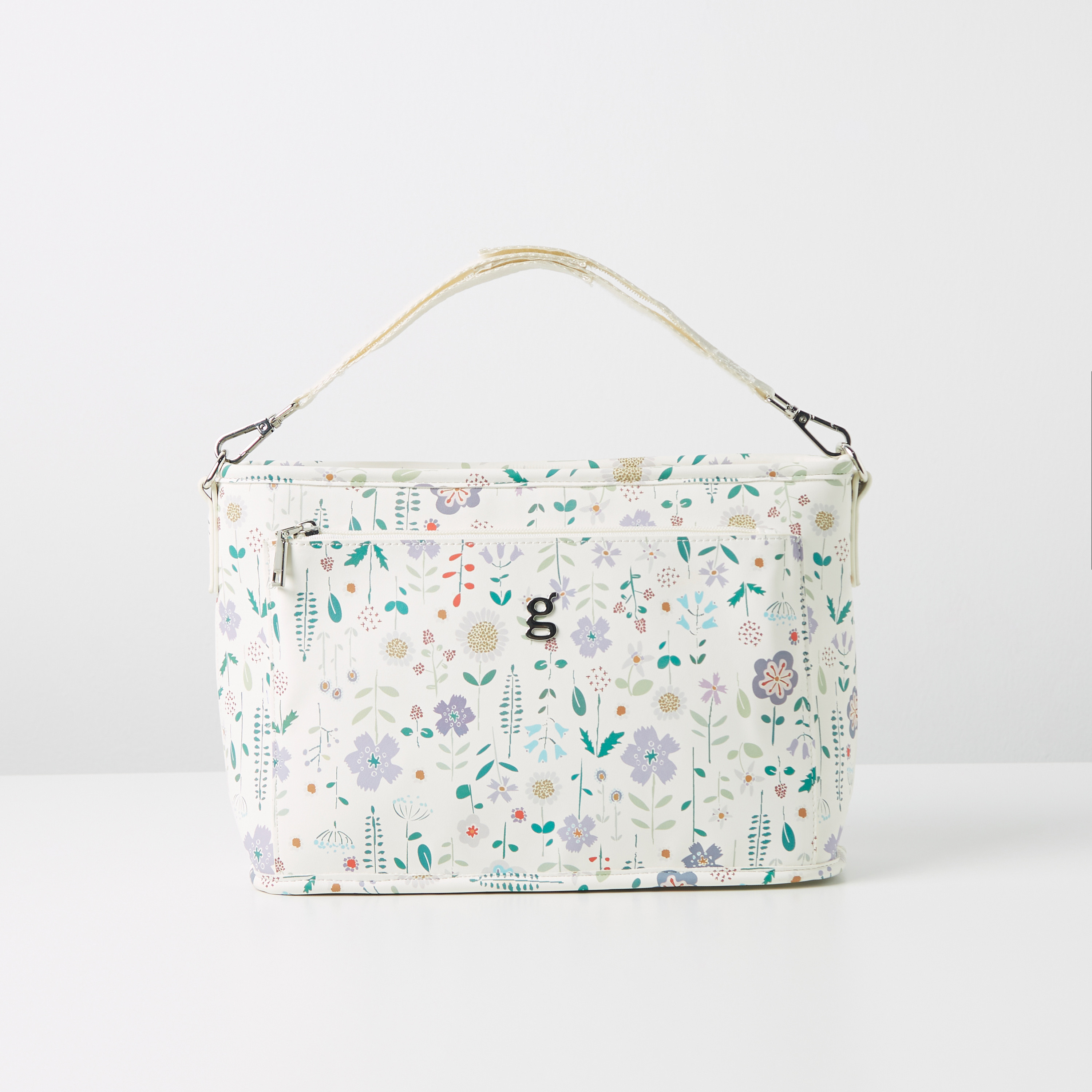 Floral print cheap diaper bags