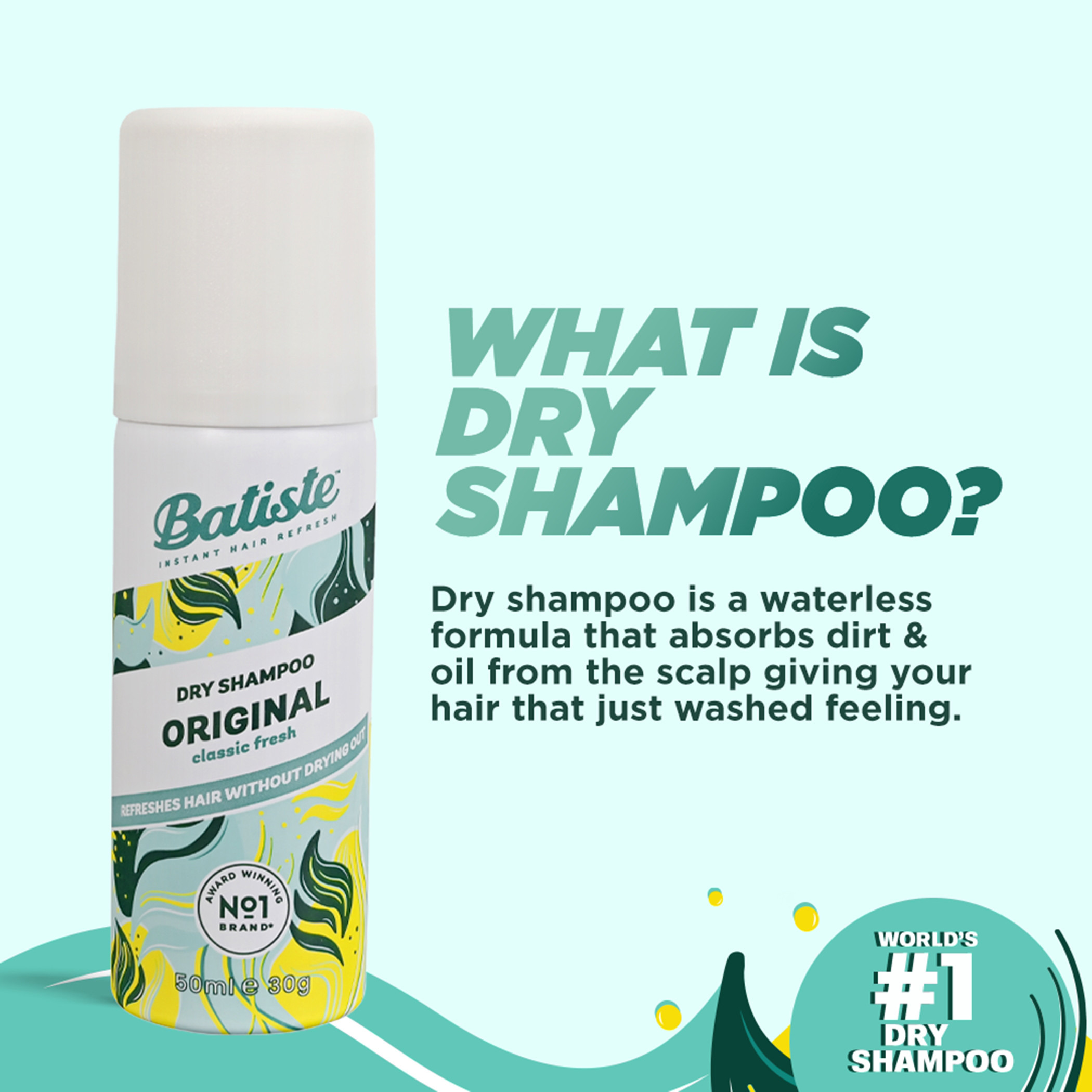 Batiste Original Dry Shampoo - 50 ml-beautyandpersonalcare-hair-haircare-dryshampoos-image-2