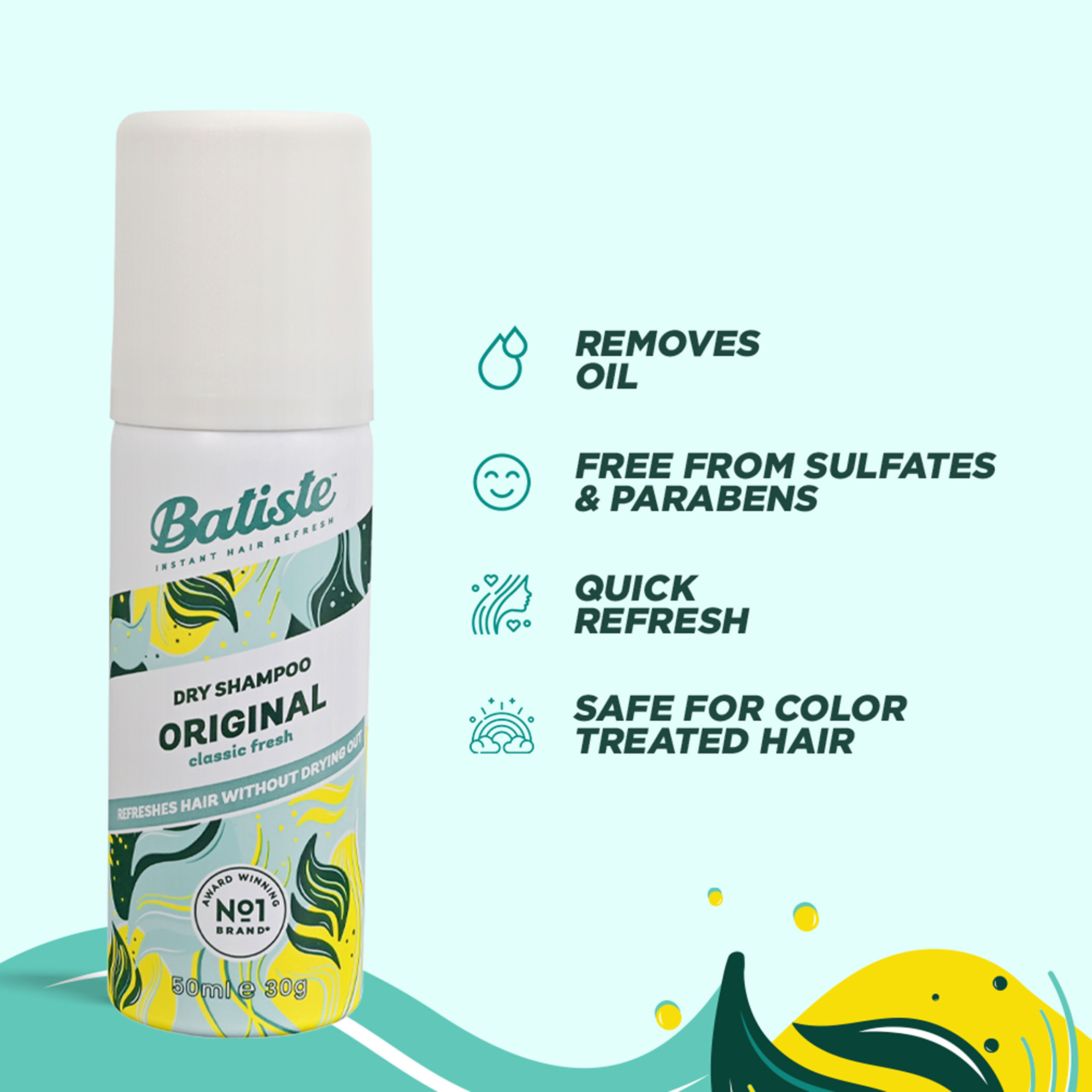 Batiste Original Dry Shampoo - 50 ml-beautyandpersonalcare-hair-haircare-dryshampoos-image-3