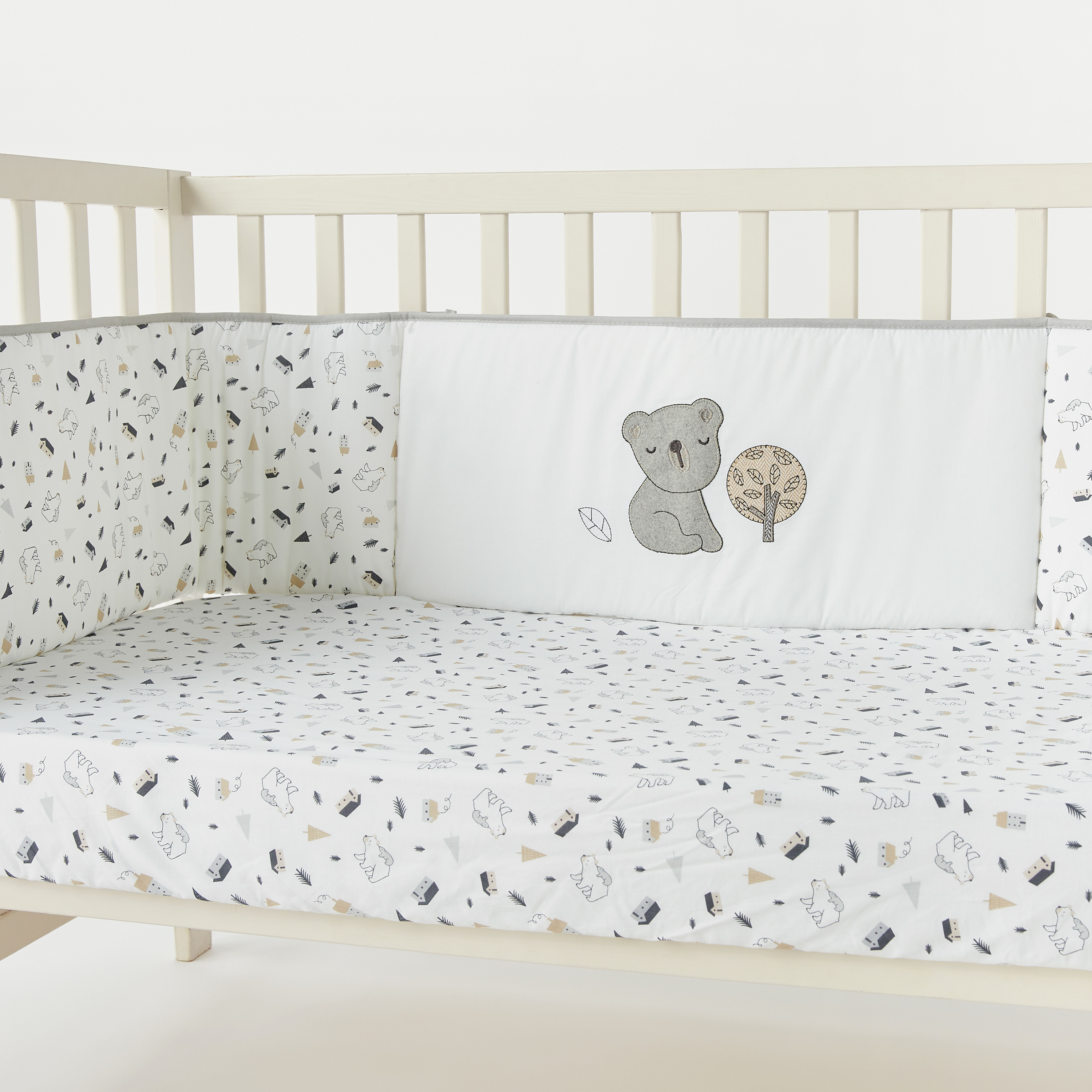 Juniors 5 Piece Polar Bear Print Comforter Set