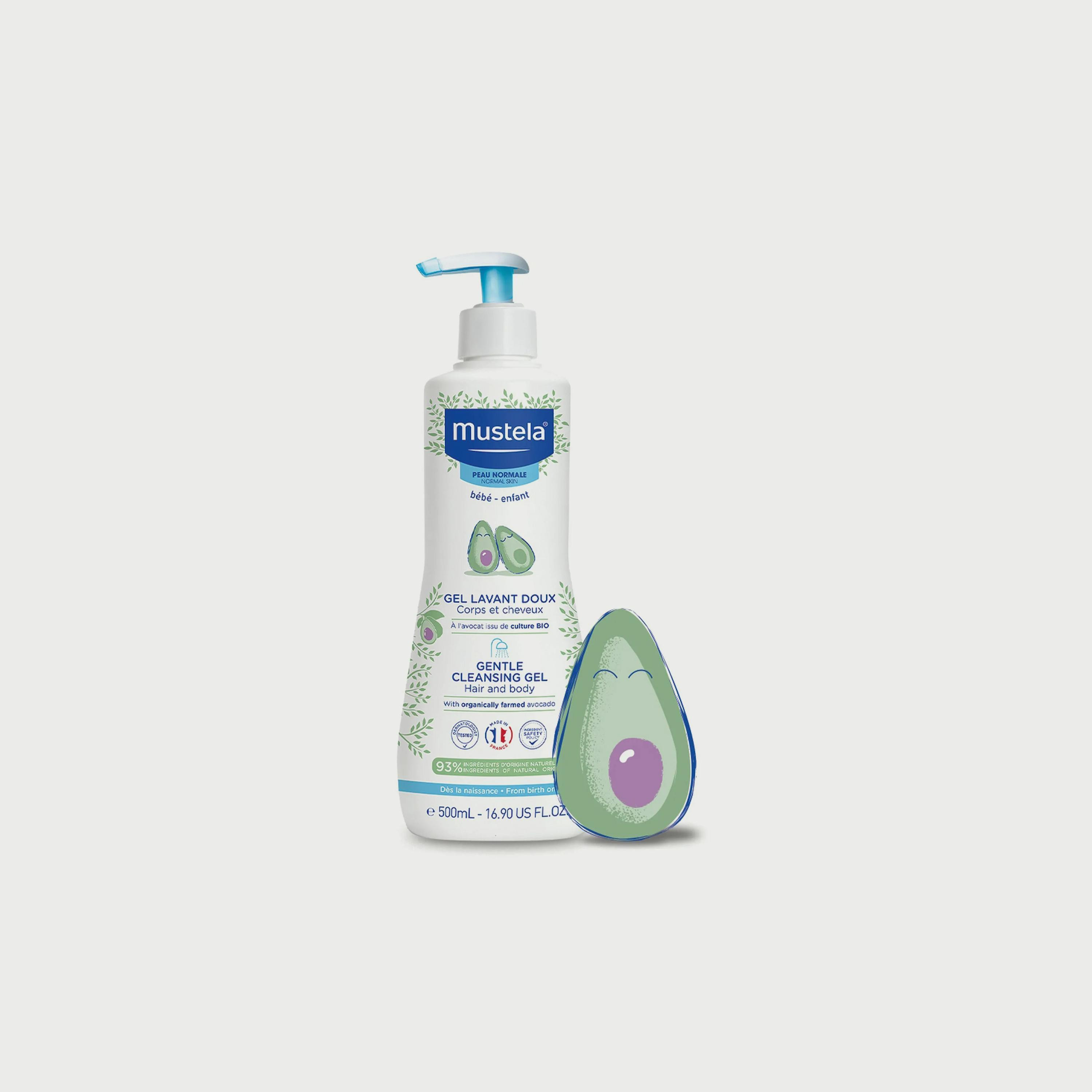 Mustela Pack of 2 Gentle Cleansing Gel, 500ml-baby-bathandcare-hairbodyskincare-image-2
