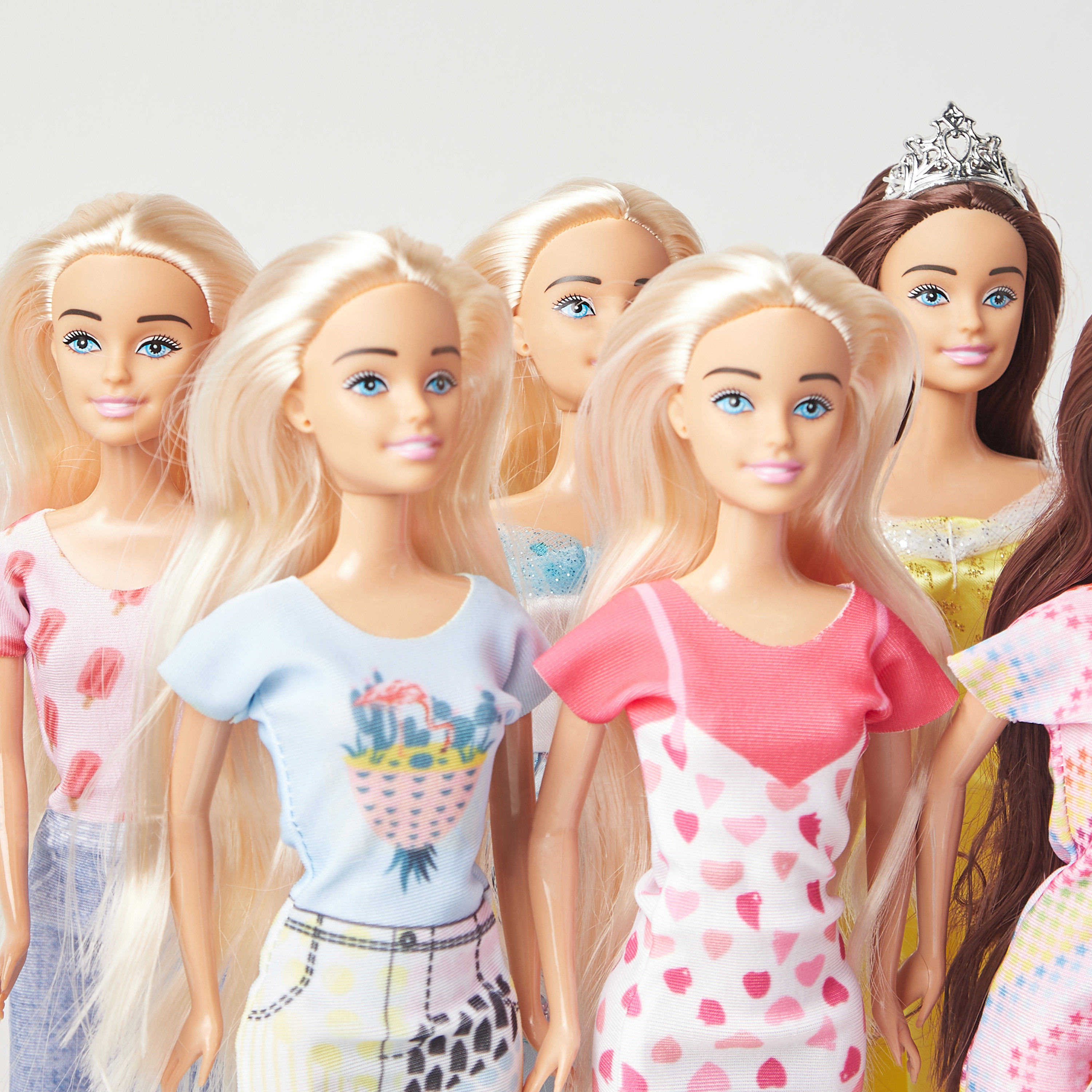 مجموعة دمى أزياء 10 قطع من جونيورز-toys-dollsandplaysets-dolls-image-4