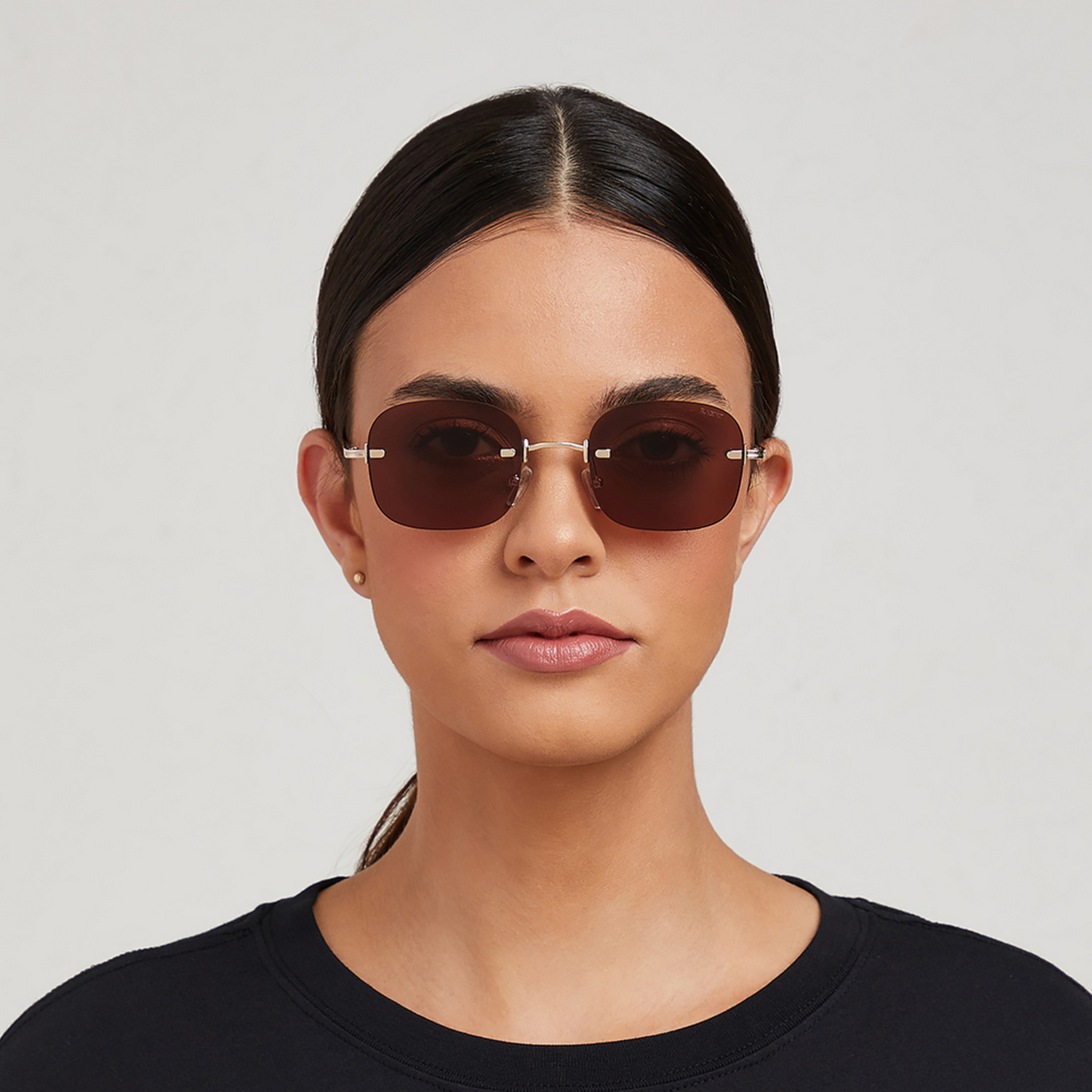 نظارة شمسية بعدسات بنية ذات مربعة من بلاك أوت أنجلينا مع 51 مم -women-sunglasses-image-4