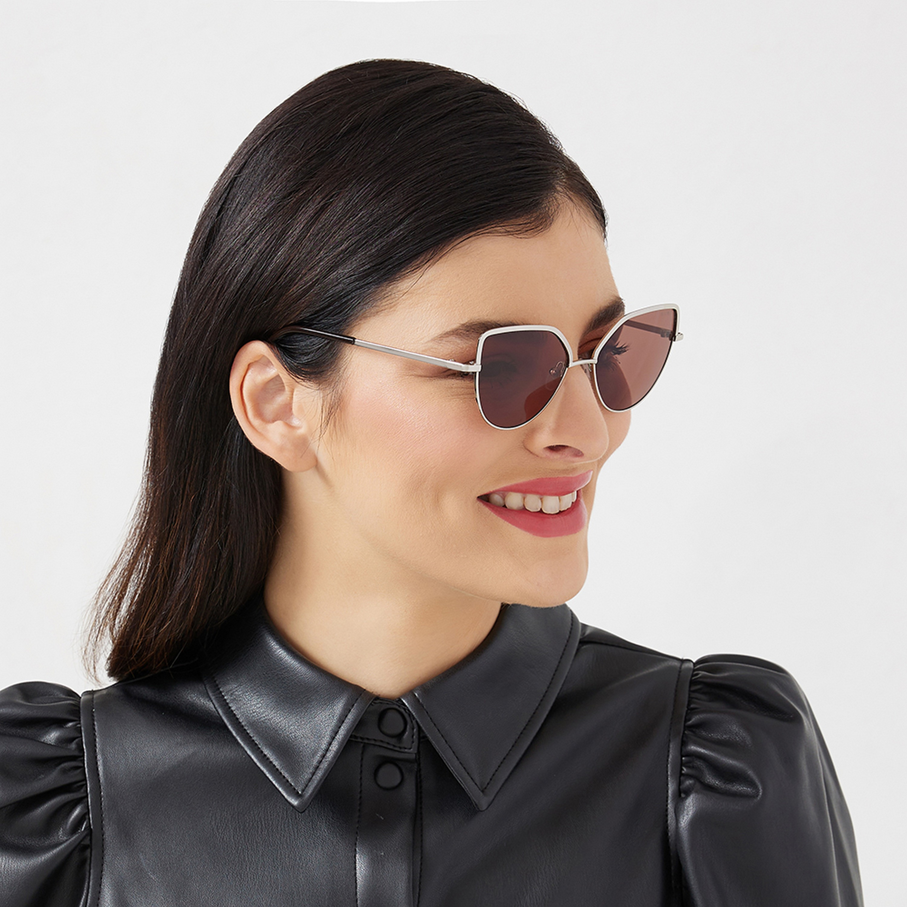 BlackOut Women Brown Lens 54 mm Cat Eye Sunglasses | BLA-000250-2904-women-sunglasses-image-6