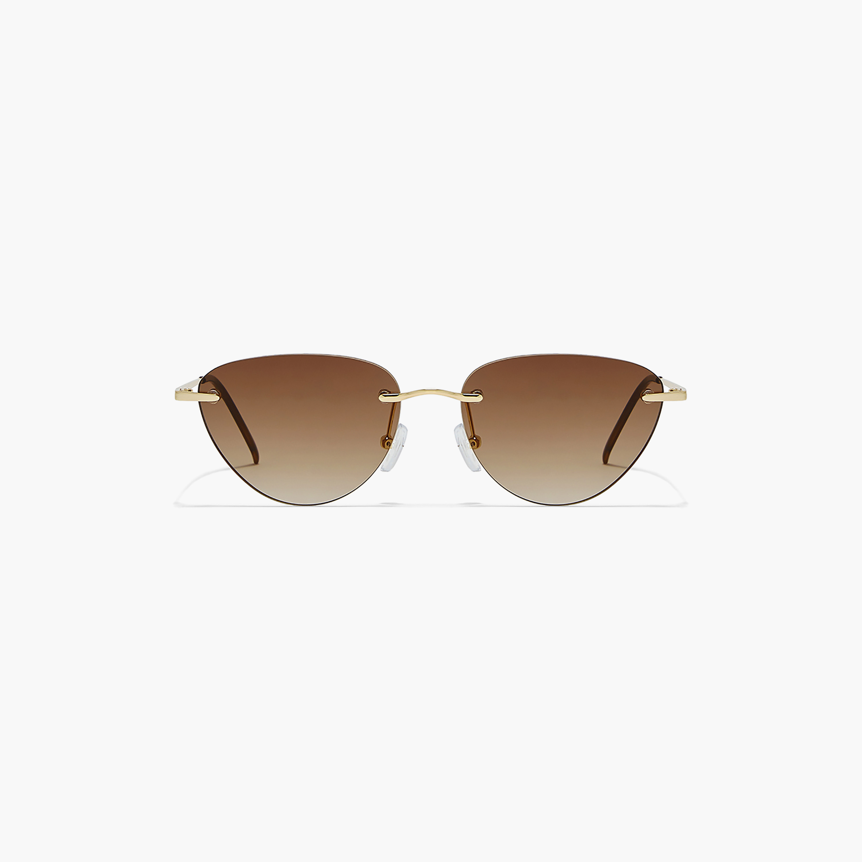 BlackOut MINIMALIST  Brown Lens 54 mm Cat Eye Sunglasses -women-sunglasses-image-2