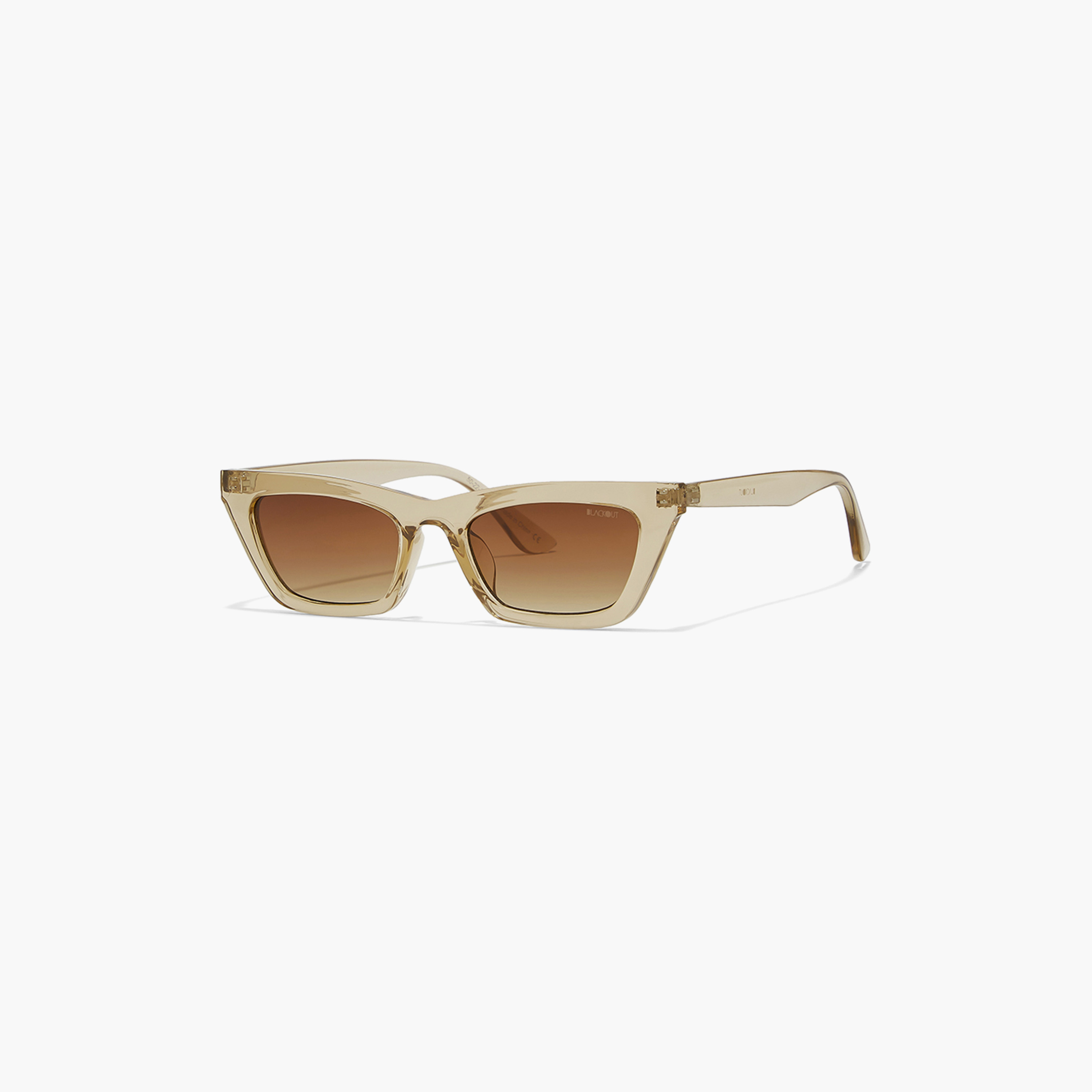 BlackOut Women Brown Lens 50 mm Cat Eye Sunglasses | BLA-000253-2404-women-sunglasses-image-1