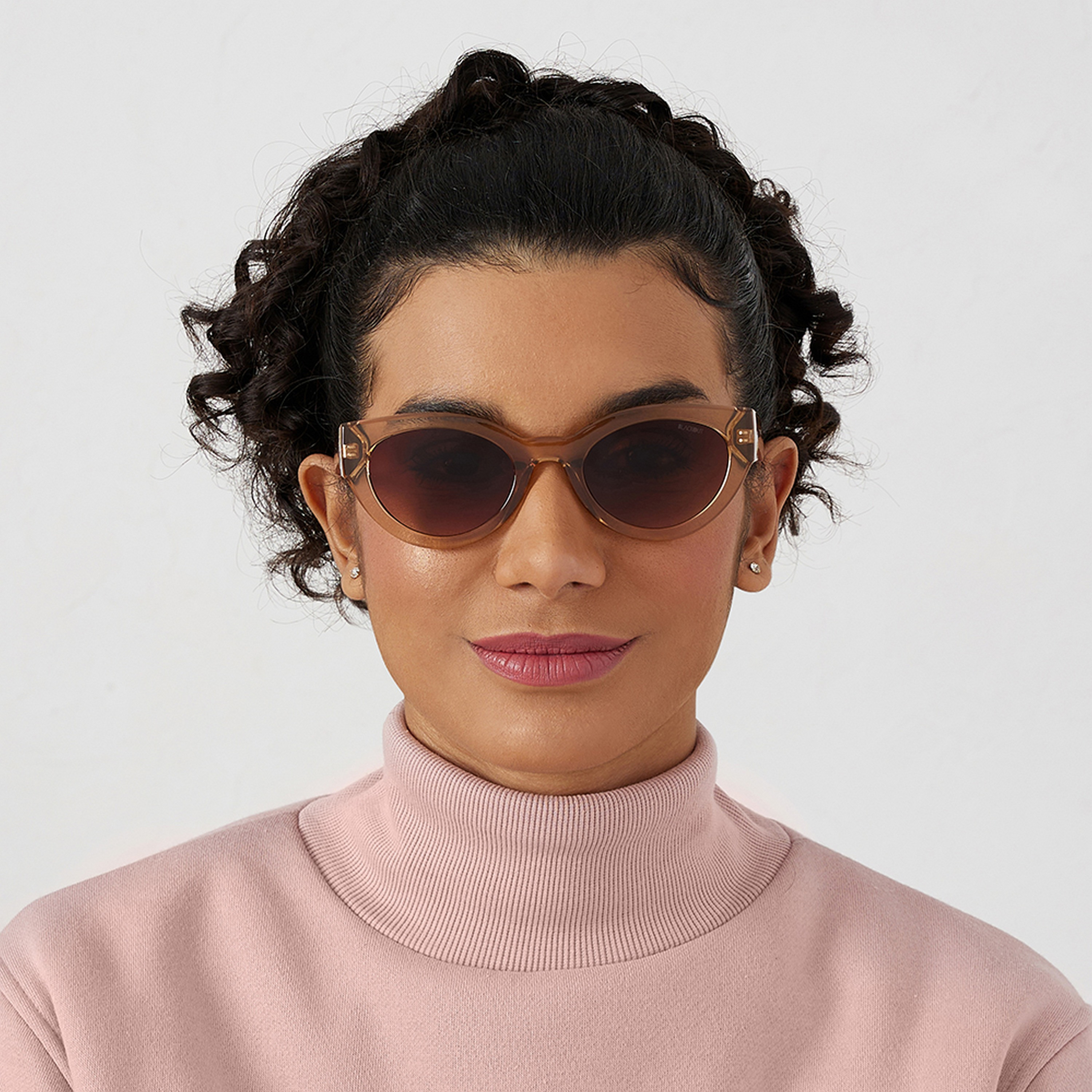 BlackOut Women Brown Lens 52 mm Cat Eye Sunglasses | BLA-000255-2404-women-sunglasses-image-5