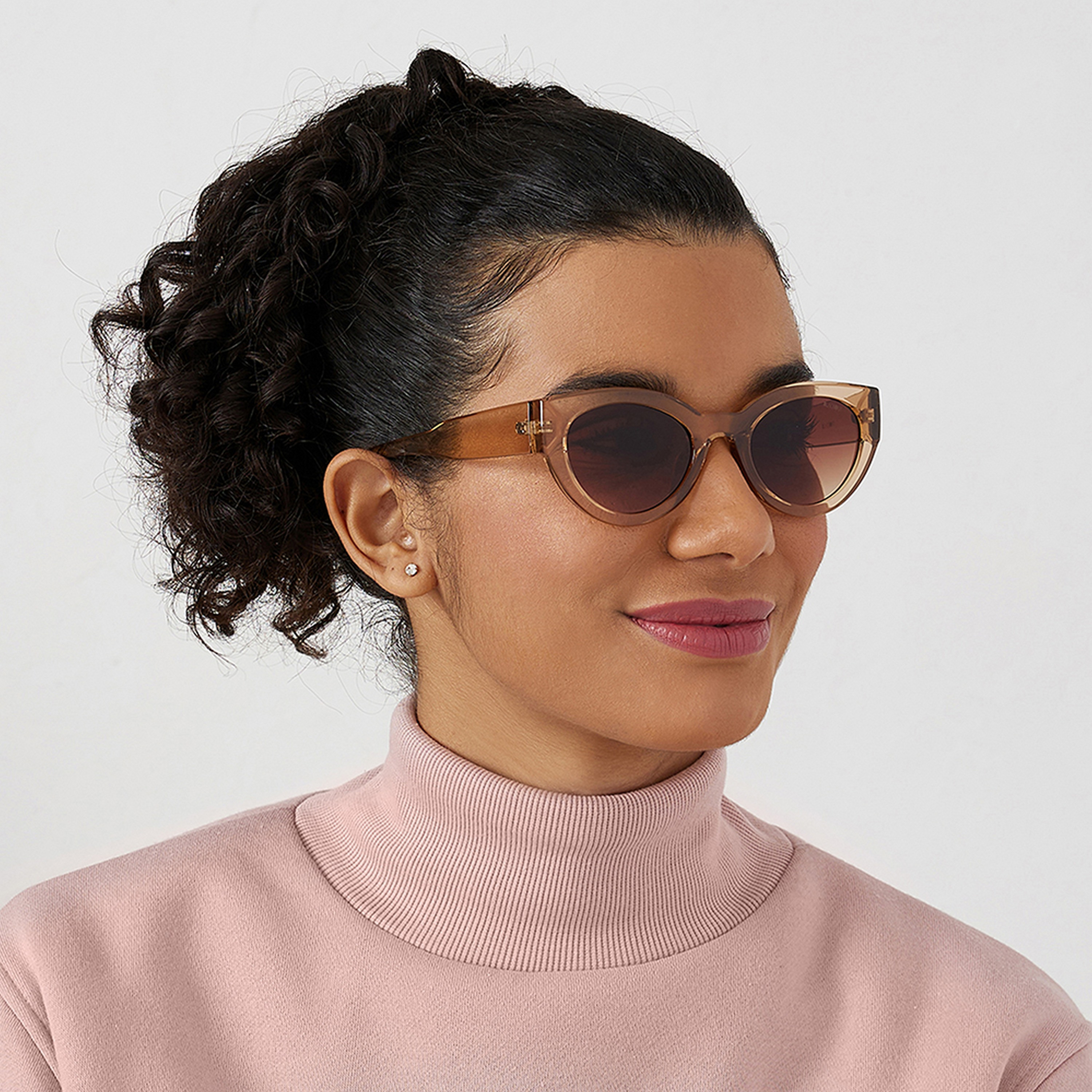 BlackOut Women Brown Lens 52 mm Cat Eye Sunglasses | BLA-000255-2404-women-sunglasses-image-6