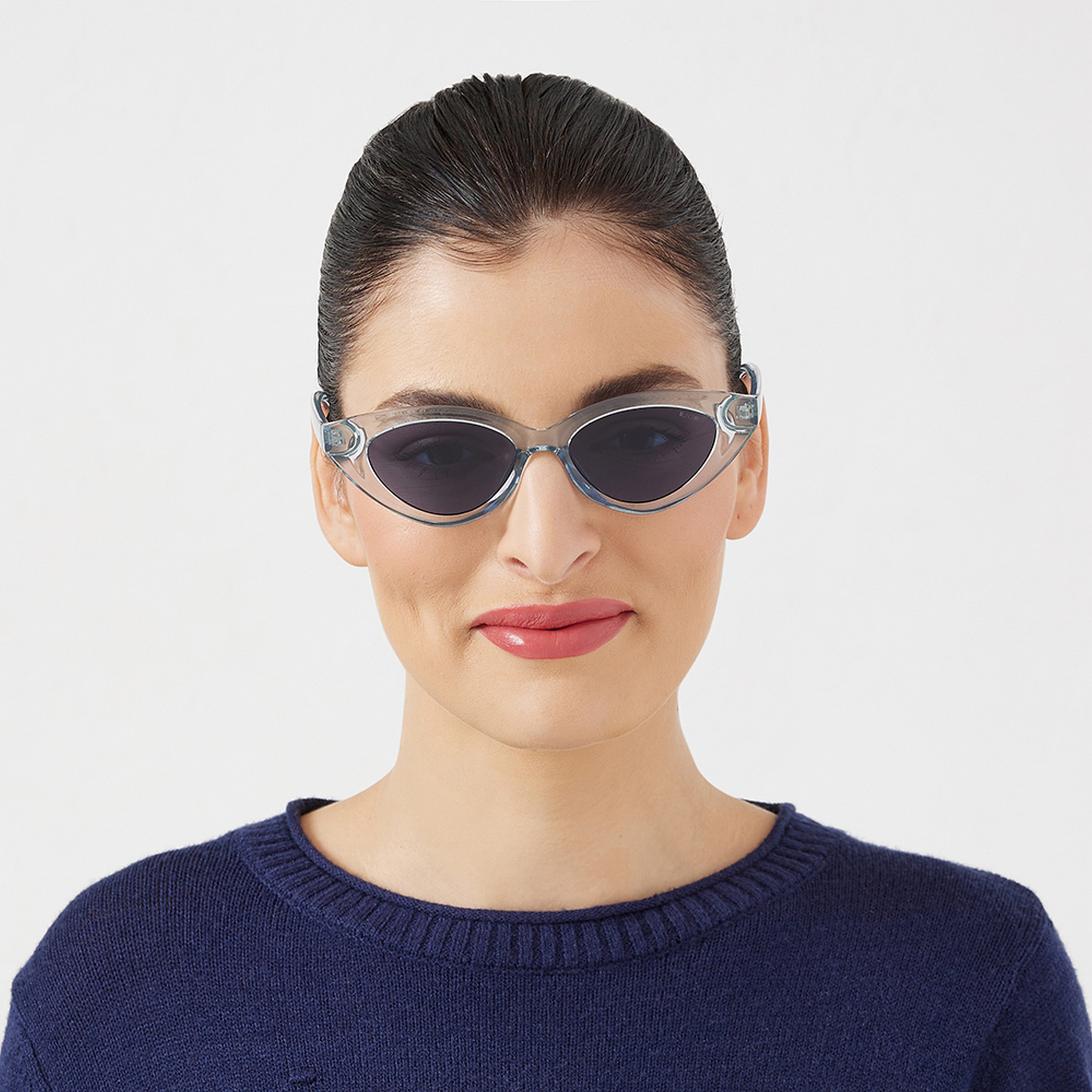 BlackOut Women Blue Lens 51 mm Cat Eye Sunglasses | BLA-000256-0202-women-sunglasses-image-5