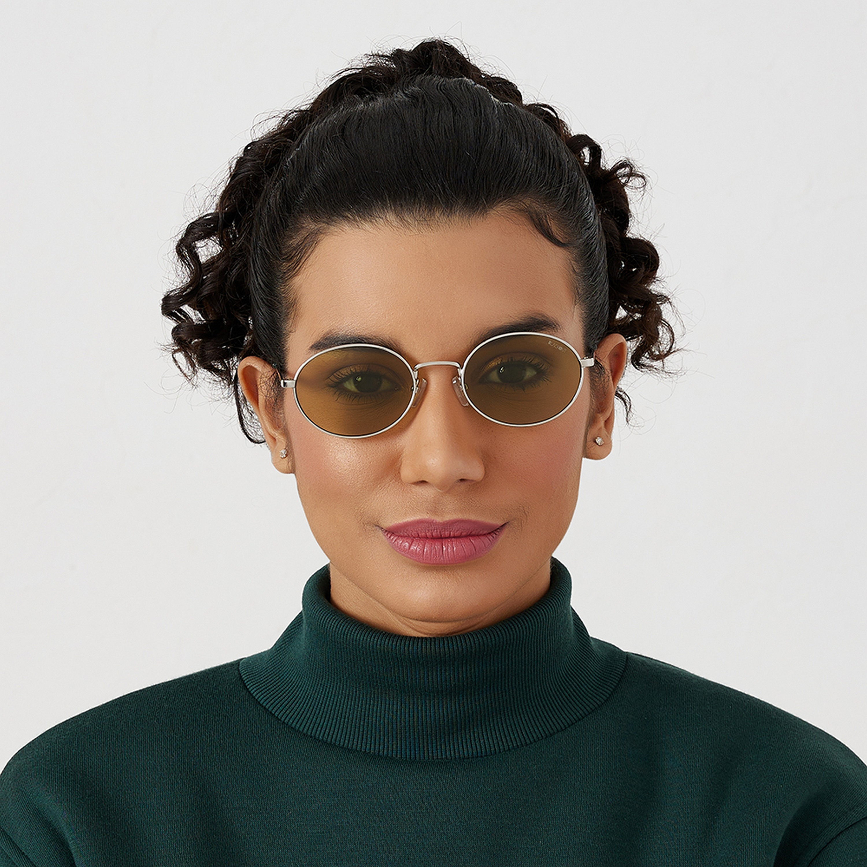BlackOut Unisex Green Lens 53 mm Oval Sunglasses | BLA-000259-1206-men-sunglasses-image-4