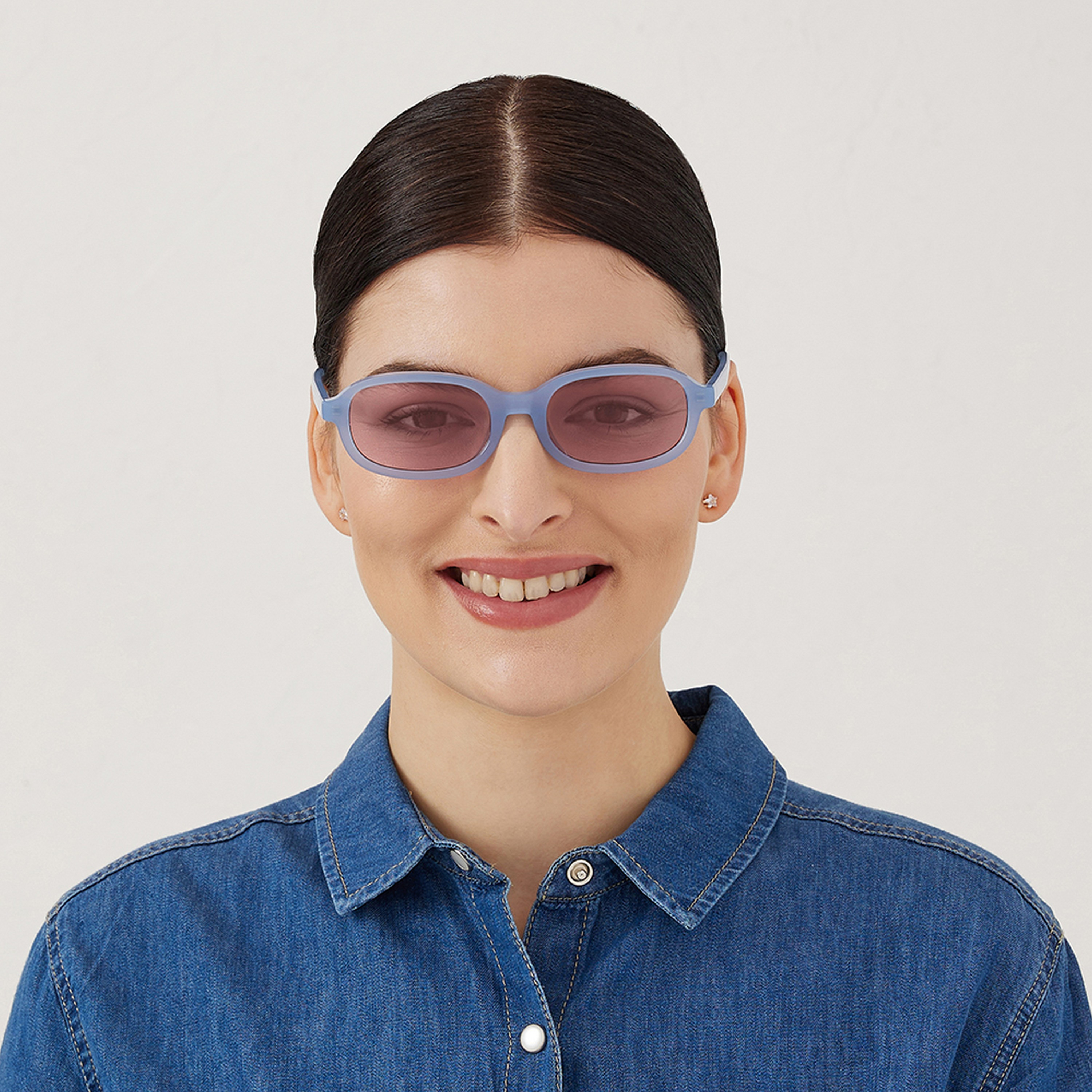 نظارة شمسية بعدسات حمراء مستطيلة مع 52 مم من بلاك أوت روبي -women-sunglasses-image-5