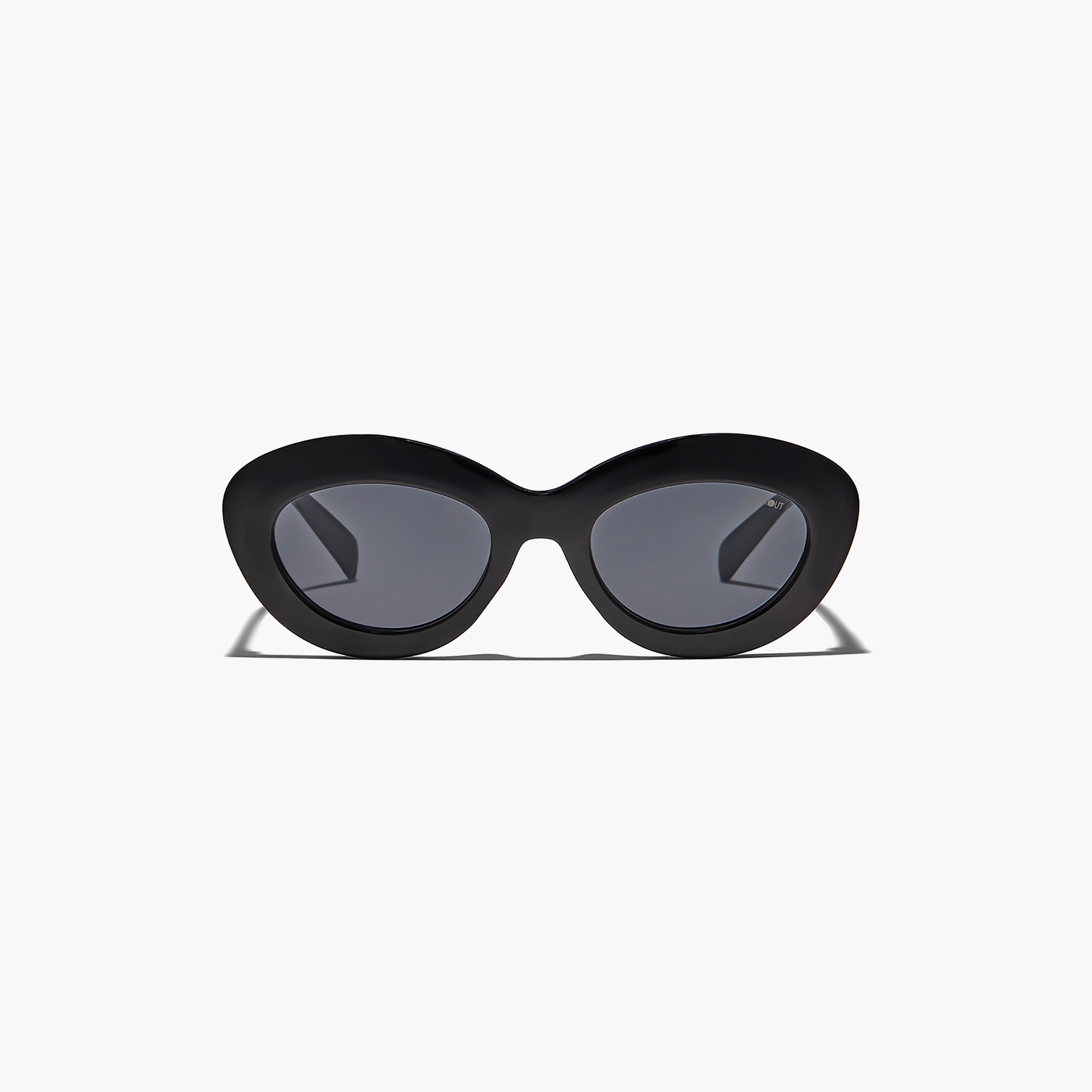 BlackOut Women Black Lens 50 mm Oval Sunglasses | BLA-000264-0101-women-sunglasses-image-3