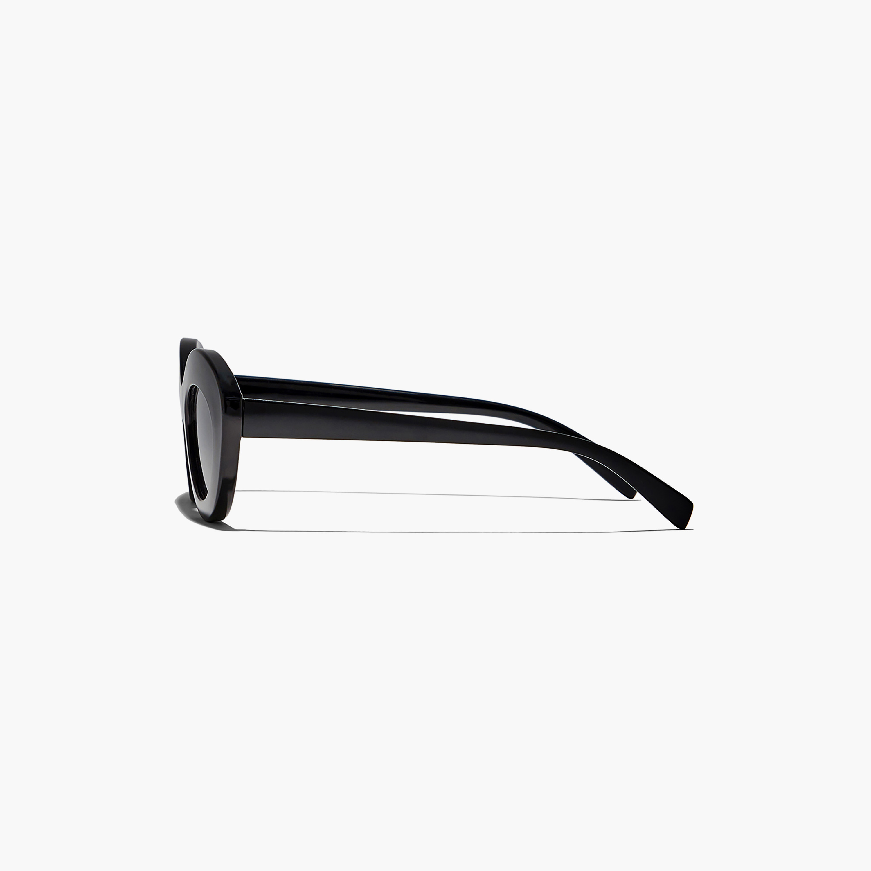 BlackOut Women Black Lens 50 mm Oval Sunglasses | BLA-000264-0101-women-sunglasses-image-4