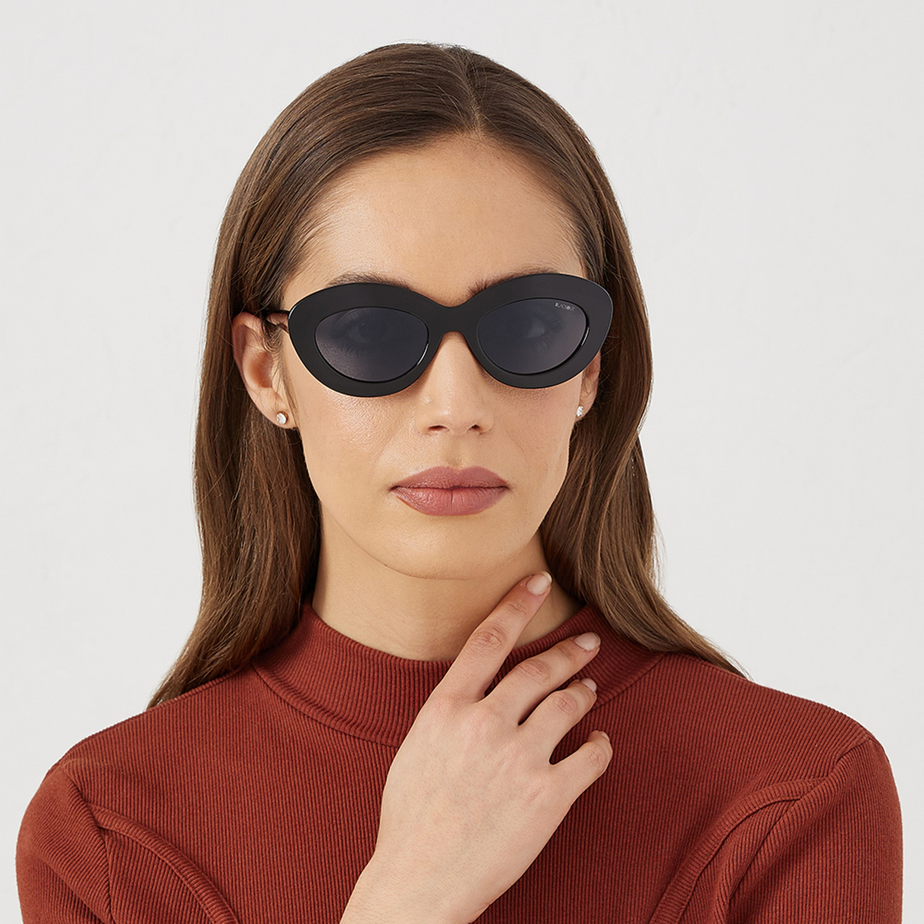 BLA-000264-0101 | نظارة شمسية بعدسات سوداء بيضاوية مع 50 مم للنساء من بلاك أوت-women-sunglasses-image-5