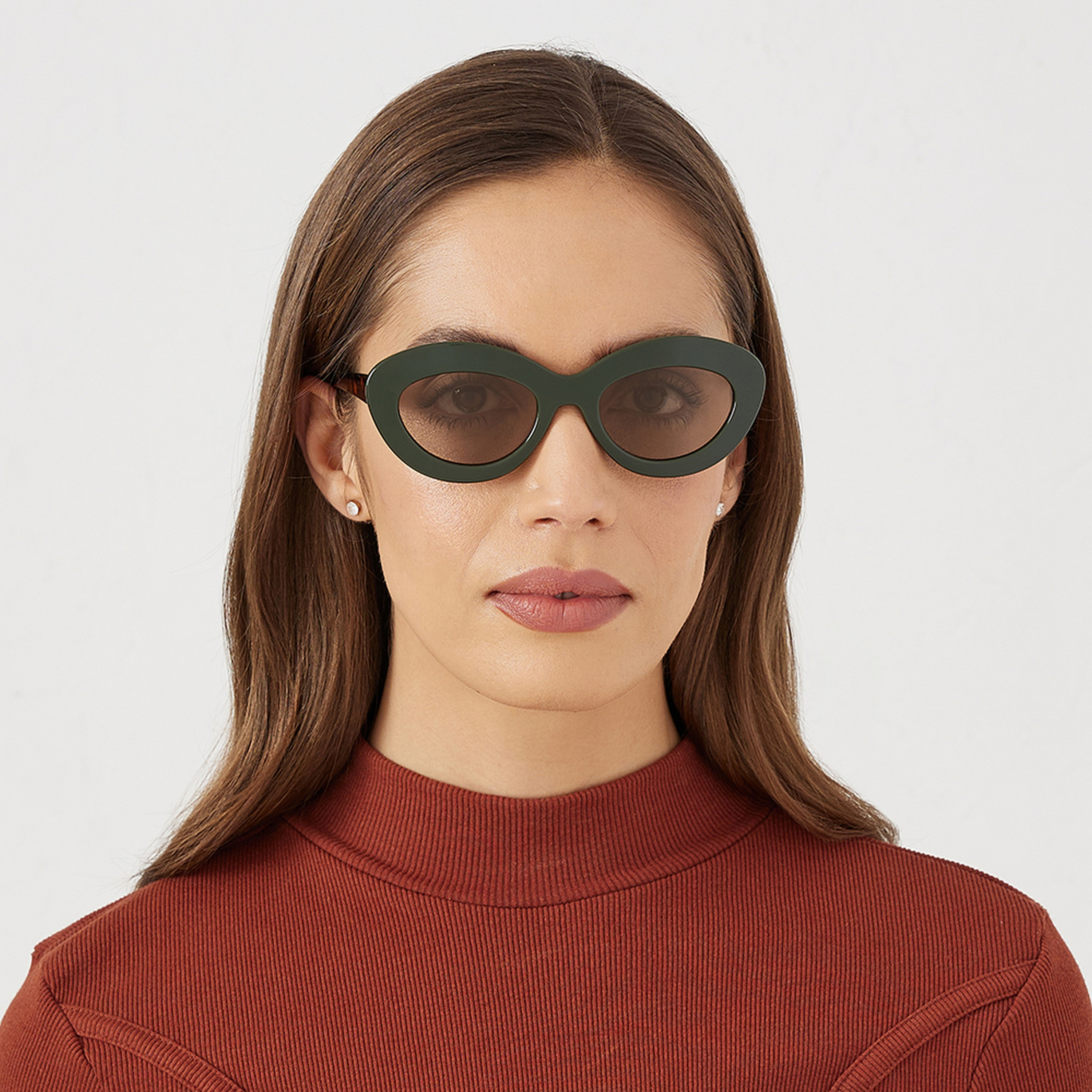 BlackOut Women Brown Lens 50 mm Oval Sunglasses | BLA-000264-0604-women-sunglasses-image-5
