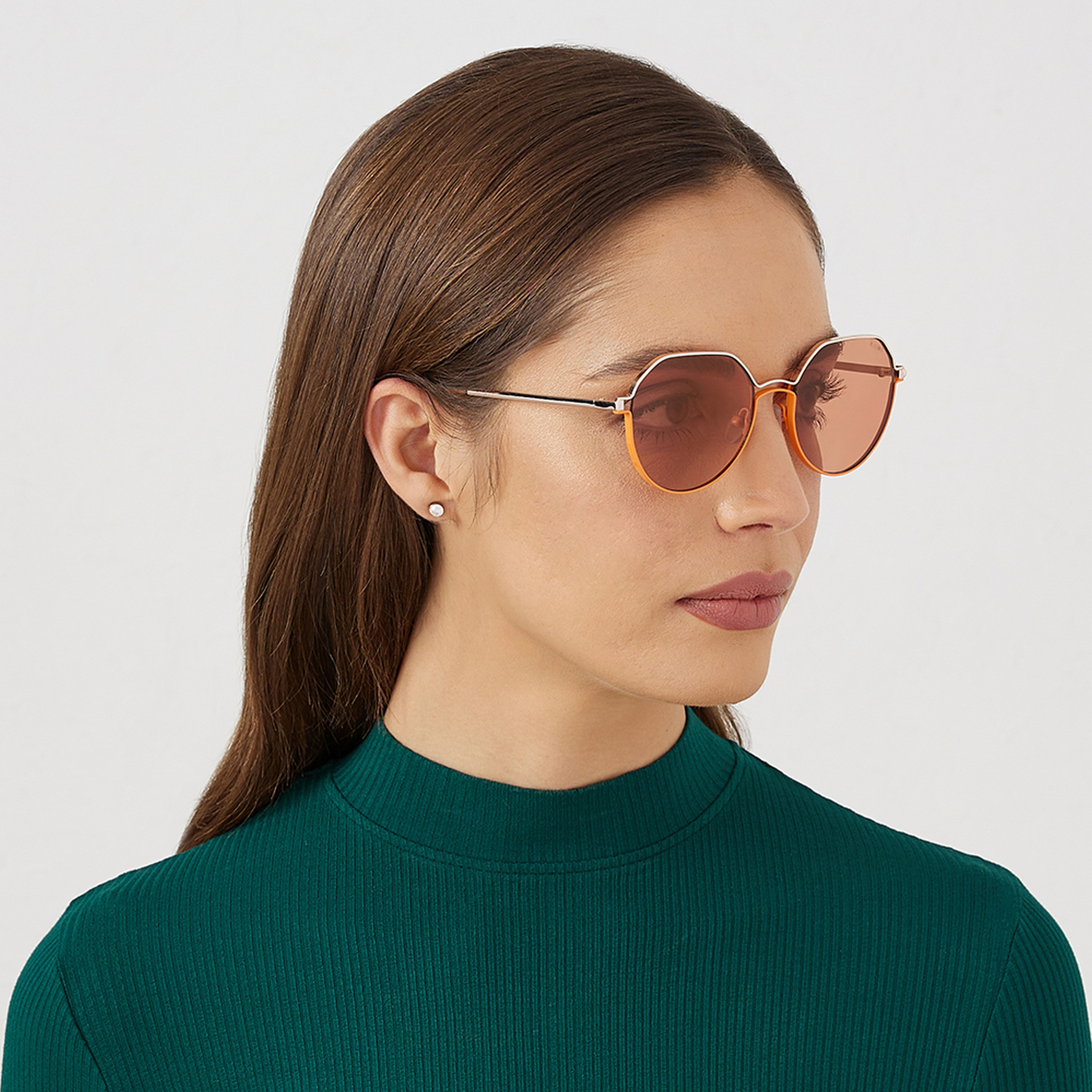 BLA-000268-2908 | نظارة شمسية بعدسات برتقالية مستديرة مع 56 مم للنساء من بلاك أوت-women-sunglasses-image-6