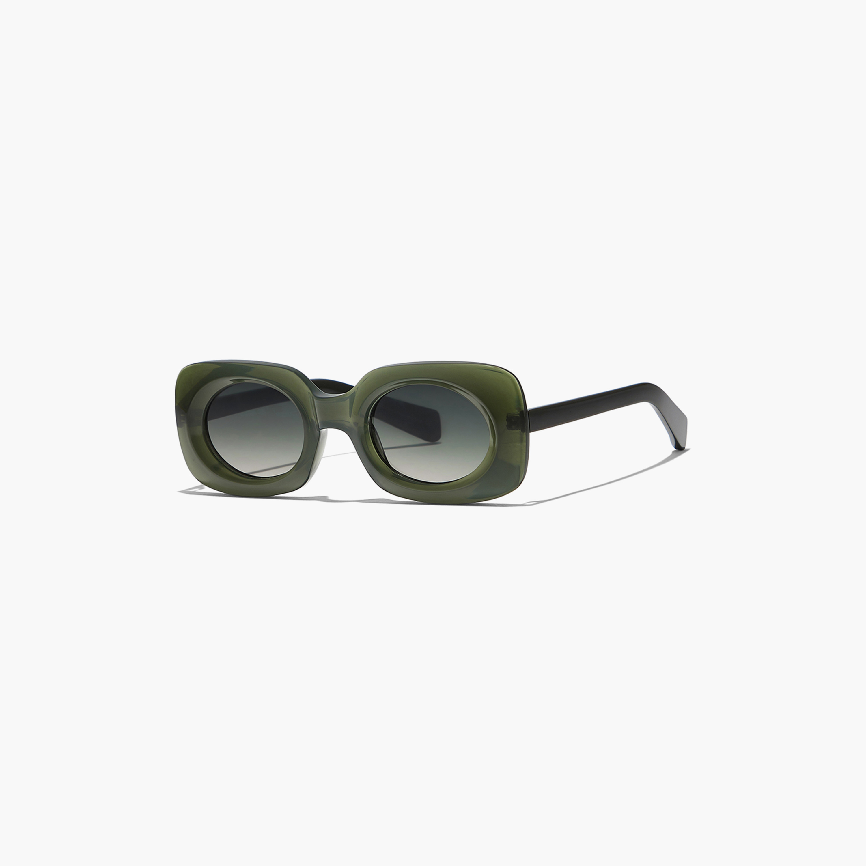 BlackOut Women Green Lens 49 mm Rectangle Sunglasses | BLA-000271-0606-women-sunglasses-image-1