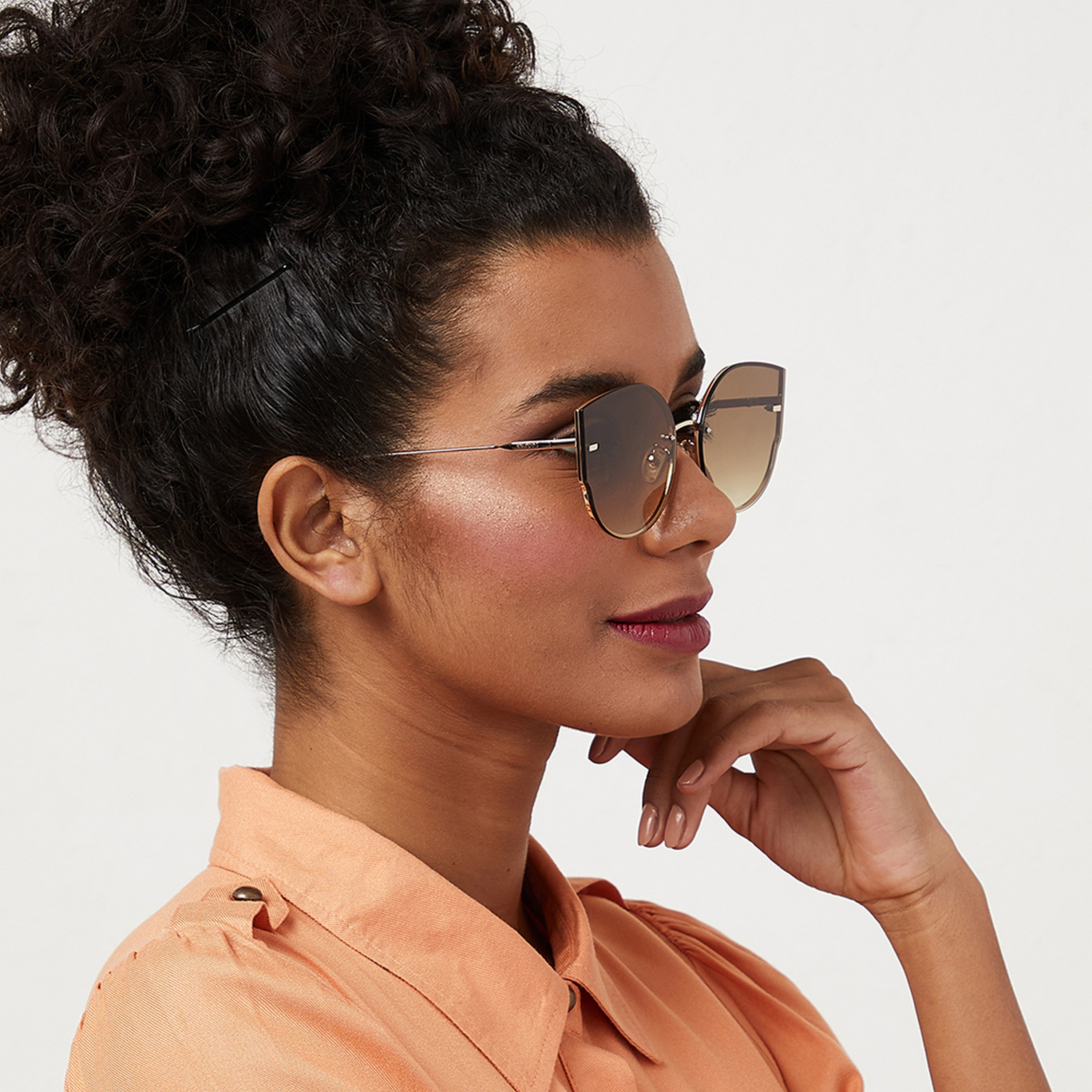 30Sundays ON POINT  Brown Lens 63 mm Cat Eye Sunglasses -women-sunglasses-image-5