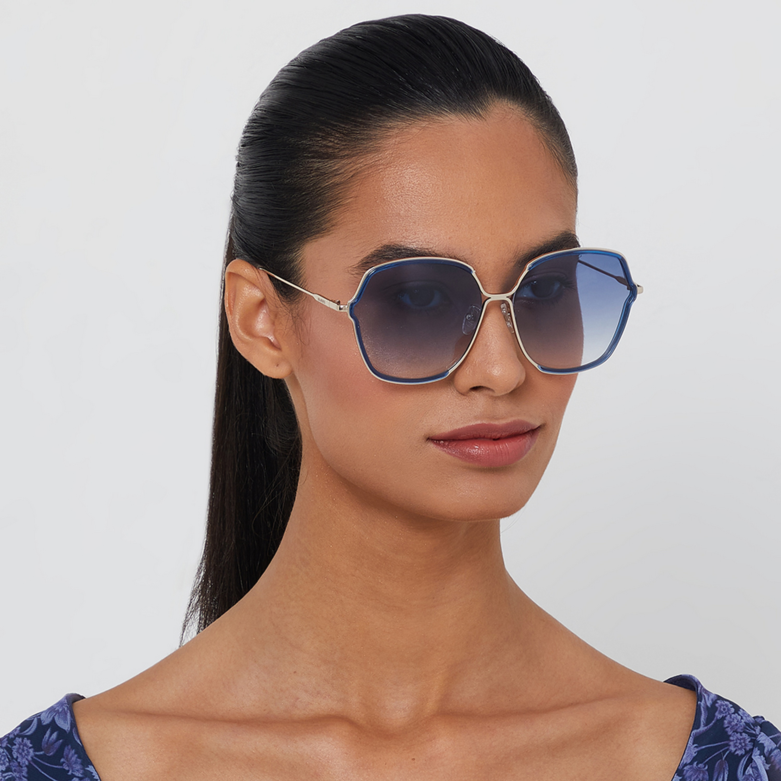 30Sundays CLASS ACT  Blue Lens 61 mm Oversized Sunglasses -women-sunglasses-image-5