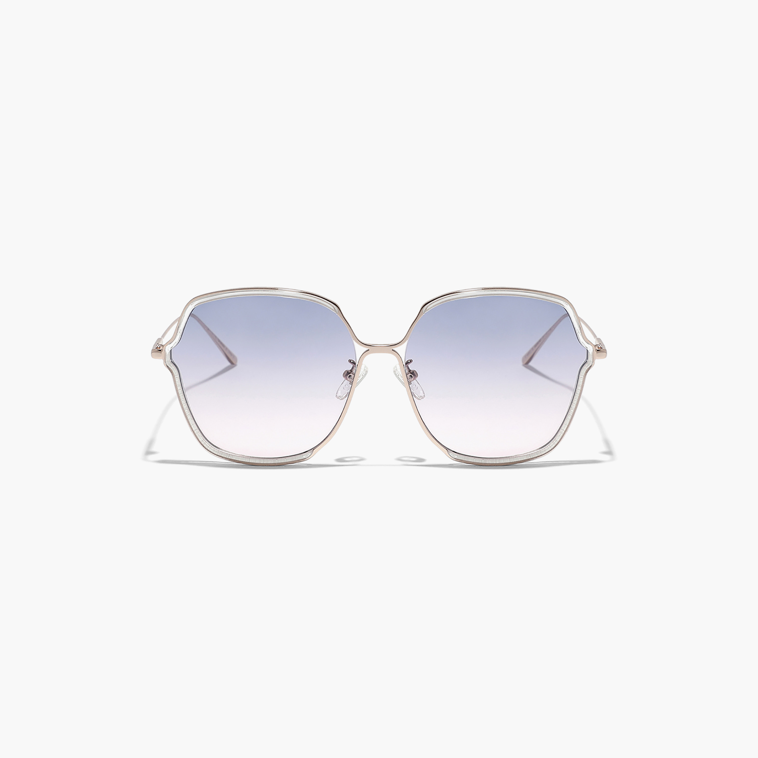 30Sundays CLASS ACT  Blue Lens 61 mm Oversized Sunglasses -women-sunglasses-image-2