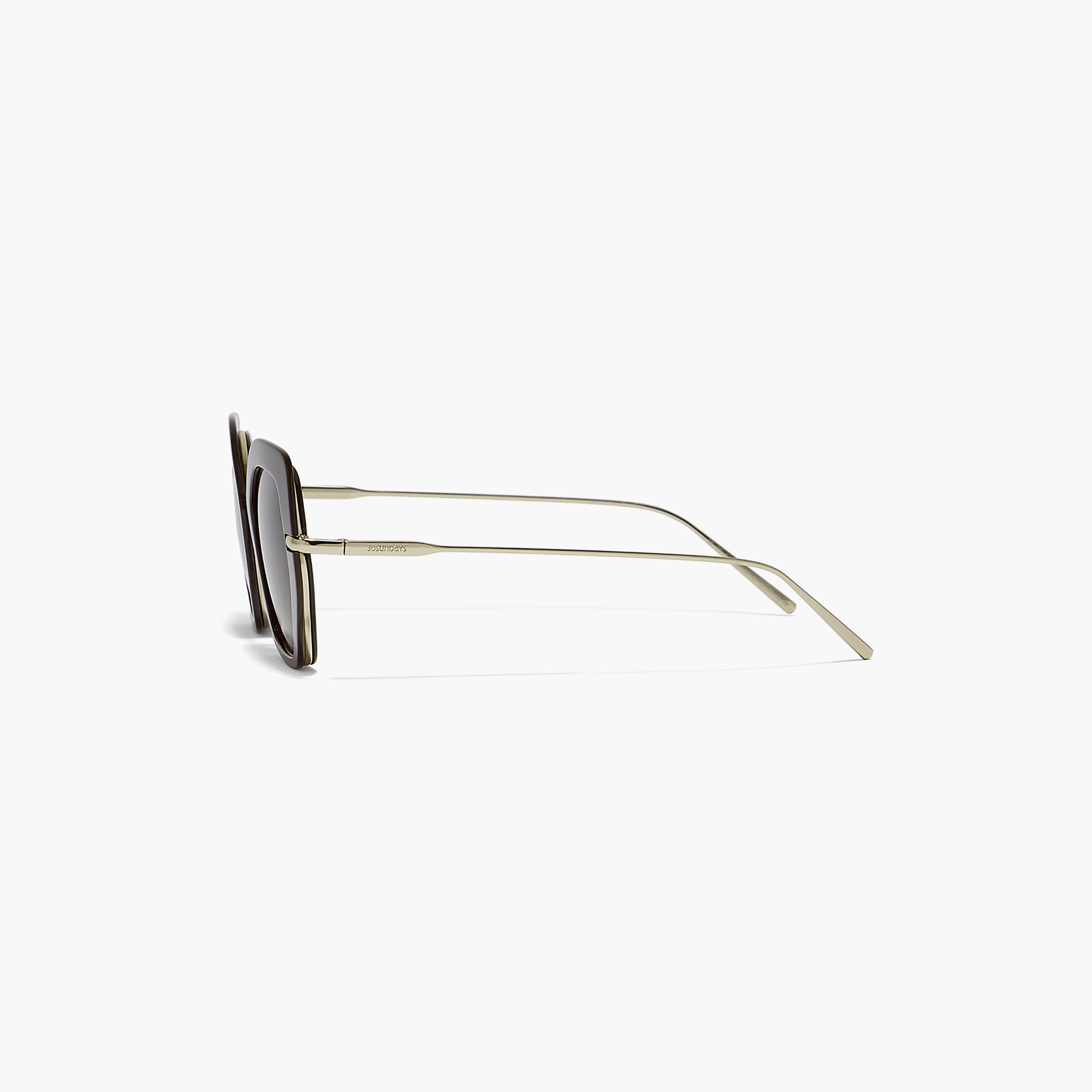 نظارة شمسية بعدسات بنية ذات كات آي من 30 ساندايز شوك مع 48 مم -women-sunglasses-image-3