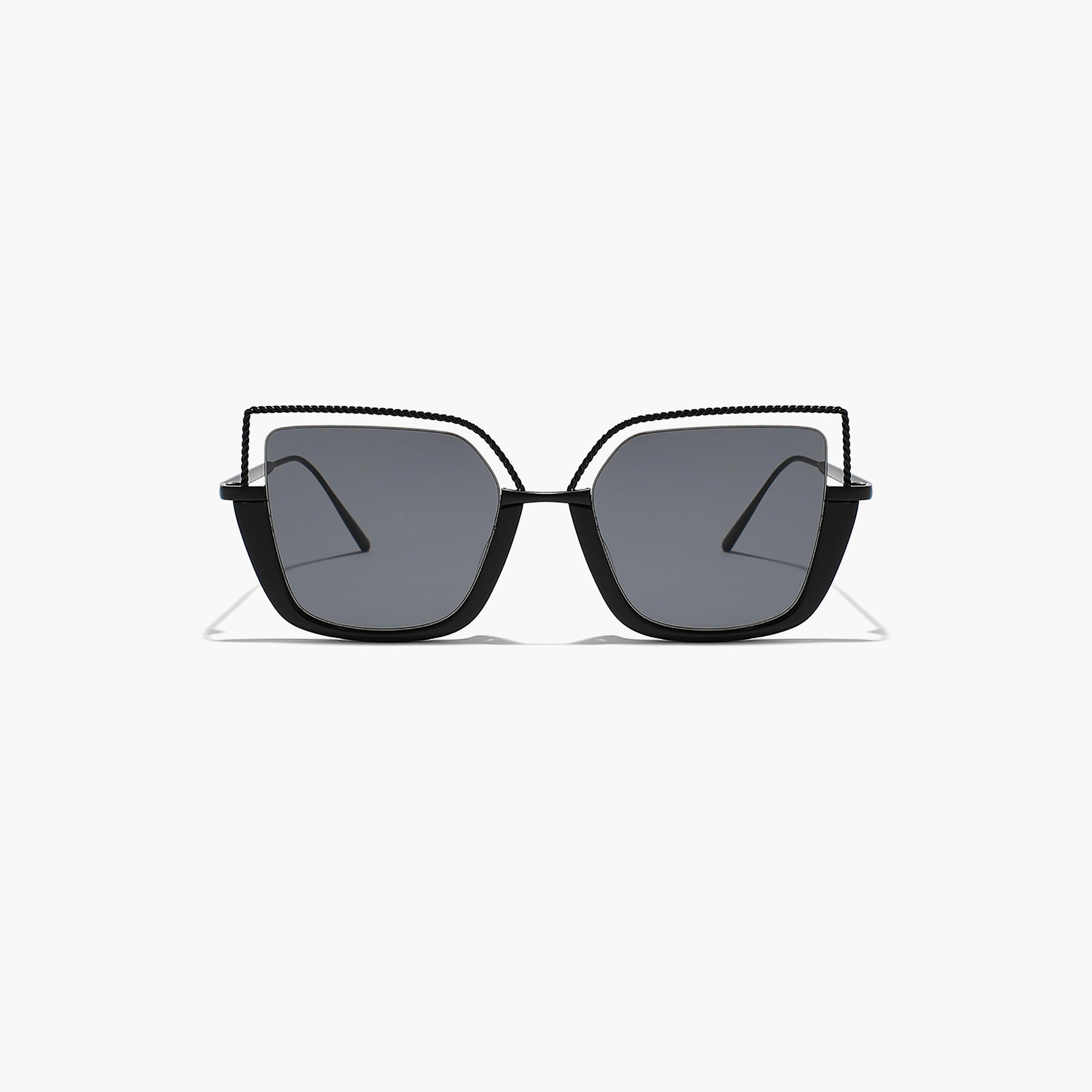 نظارة شمسية بعدسات رمادية ذات كات آي من 30 ساندايز بوجي مع 54 مم -women-sunglasses-image-2