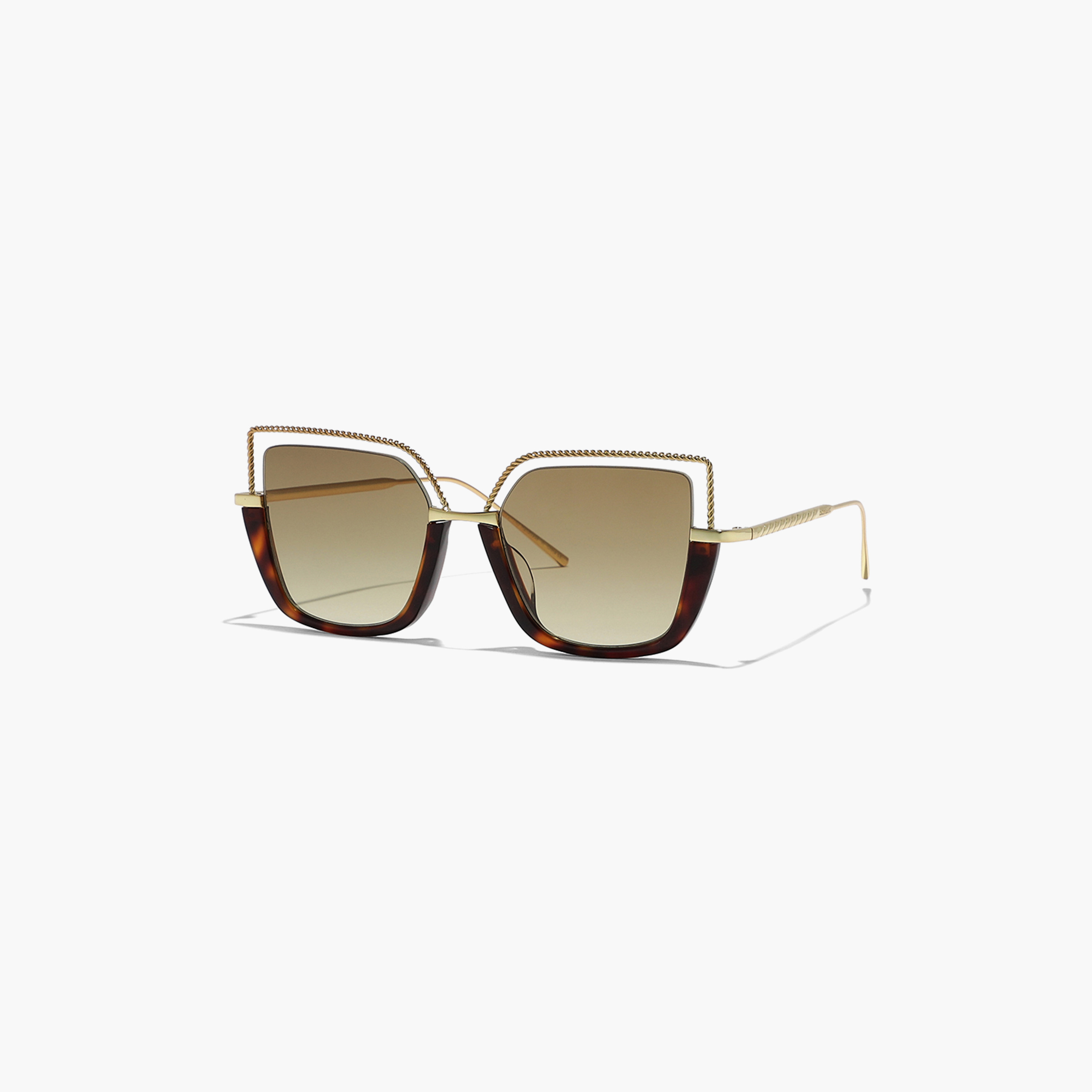 نظارة شمسية بعدسات بنية ذات كات آي من 30 ساندايز بوجي مع 54 مم -women-sunglasses-image-1