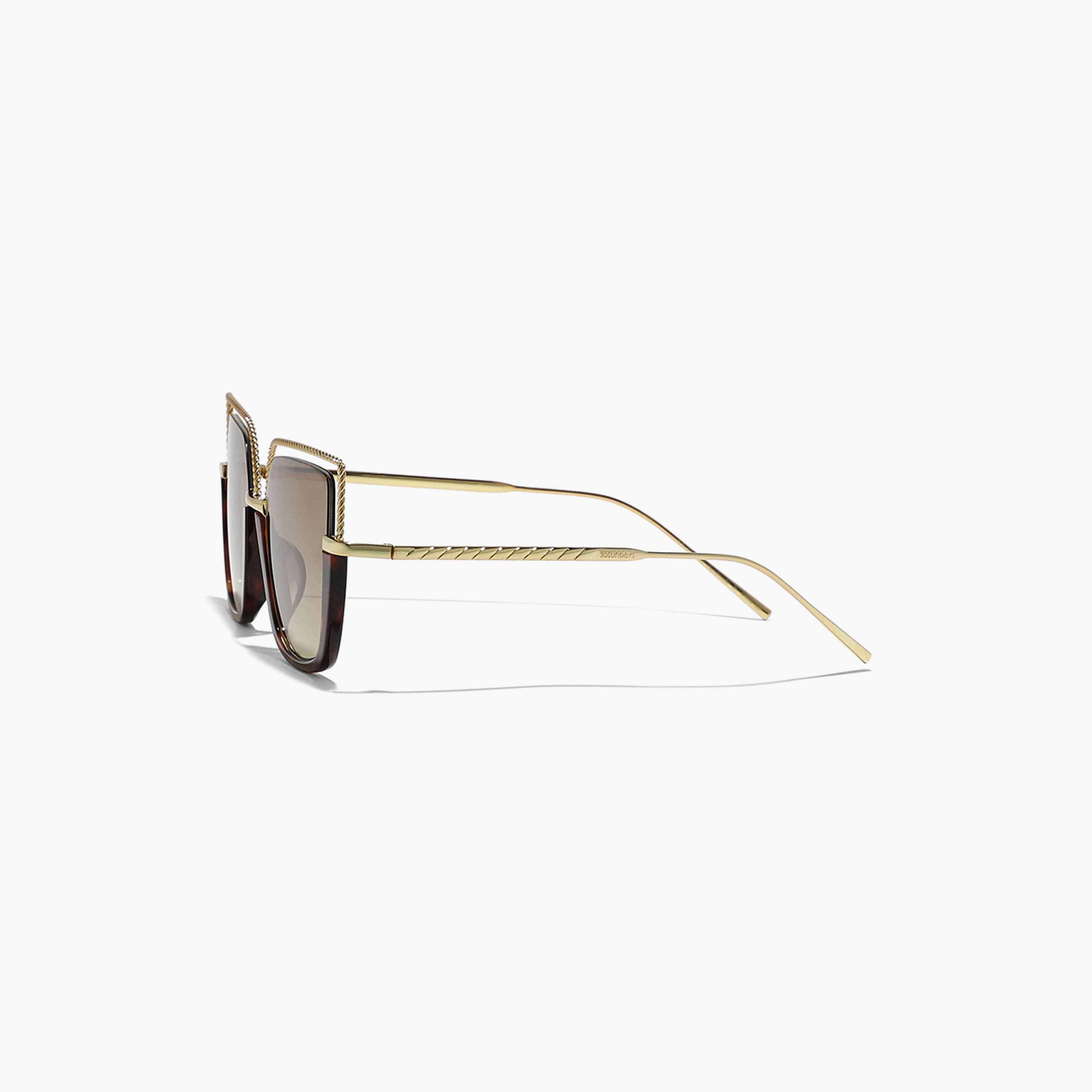نظارة شمسية بعدسات بنية ذات كات آي من 30 ساندايز بوجي مع 54 مم -women-sunglasses-image-3