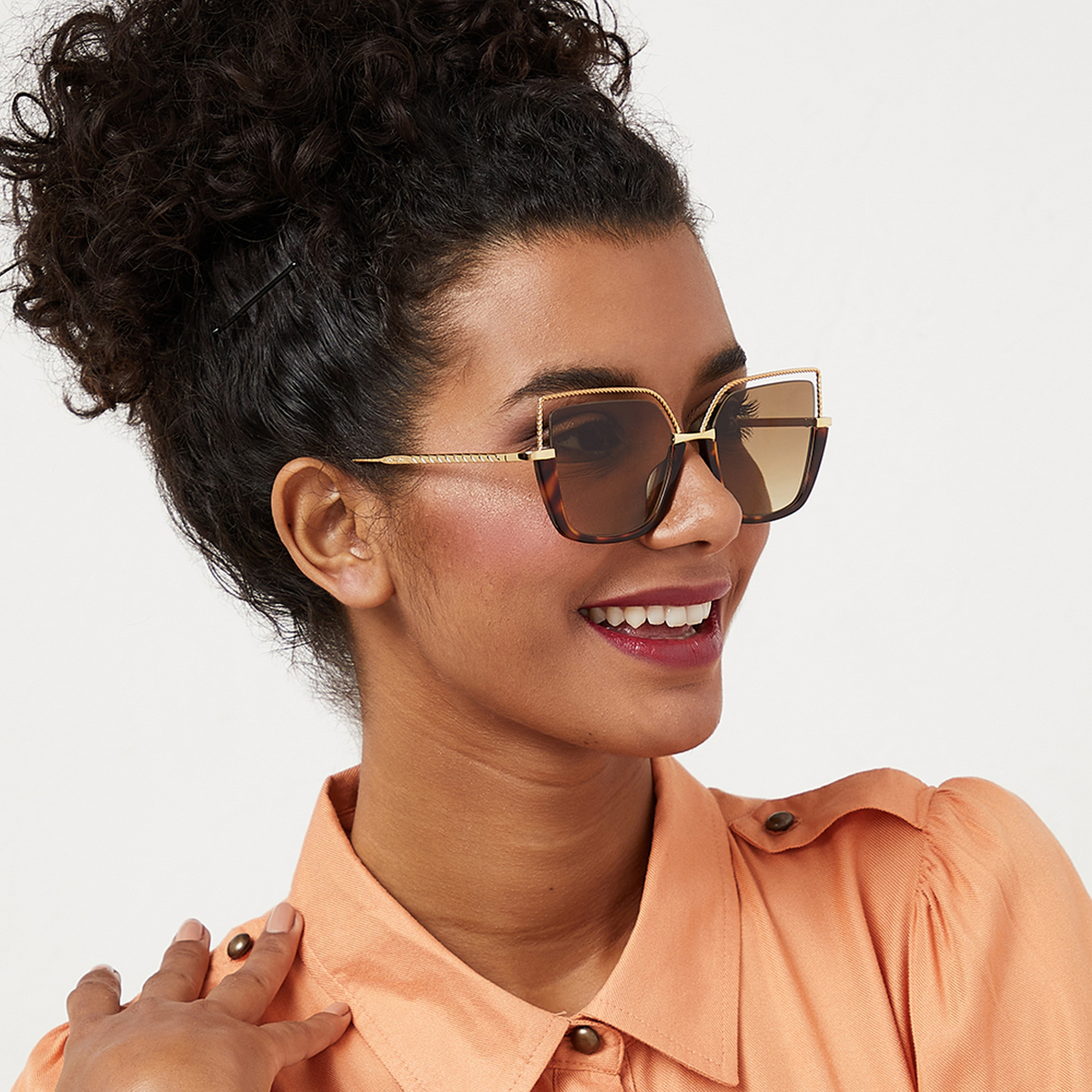 30Sundays BOUGIE  Brown Lens 54 mm Cat Eye Sunglasses -women-sunglasses-image-5