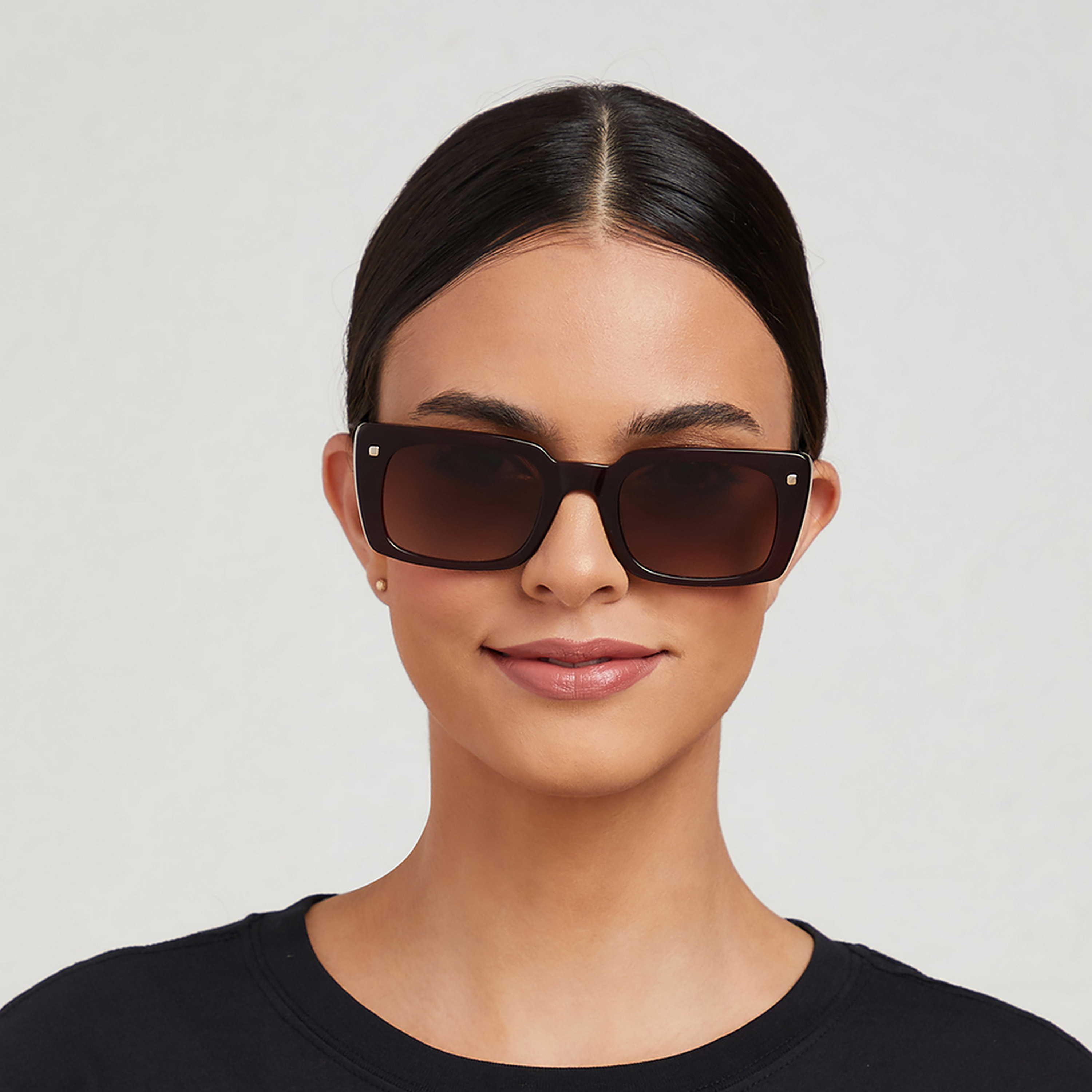 30Sundays THAT'S WOW  Brown Lens 51 mm Rectangle Sunglasses -women-sunglasses-image-4
