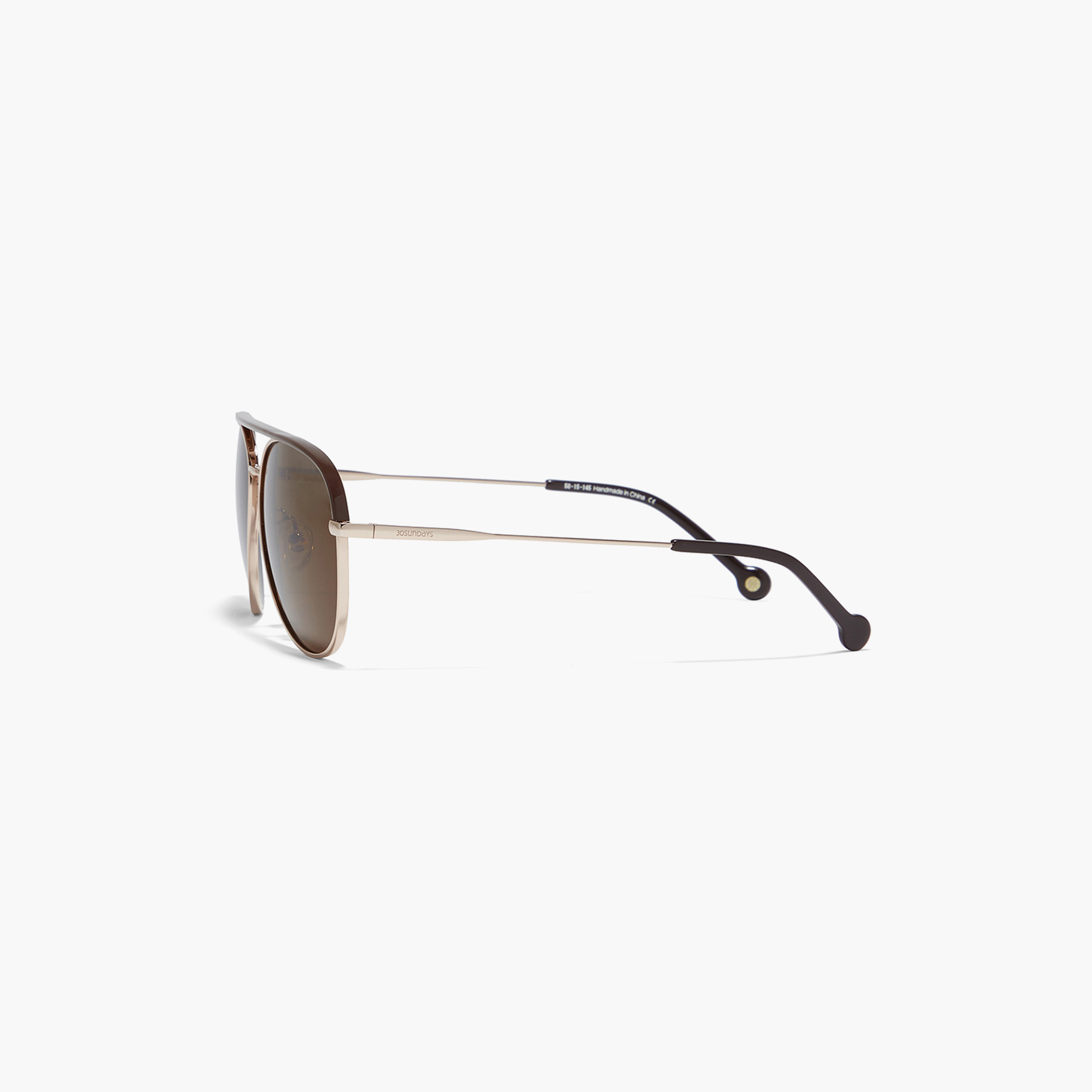 نظارة شمسية بعدسات بنية ذات أفياتور من 30 ساندايز مافريك مع 58 مم -men-sunglasses-image-3
