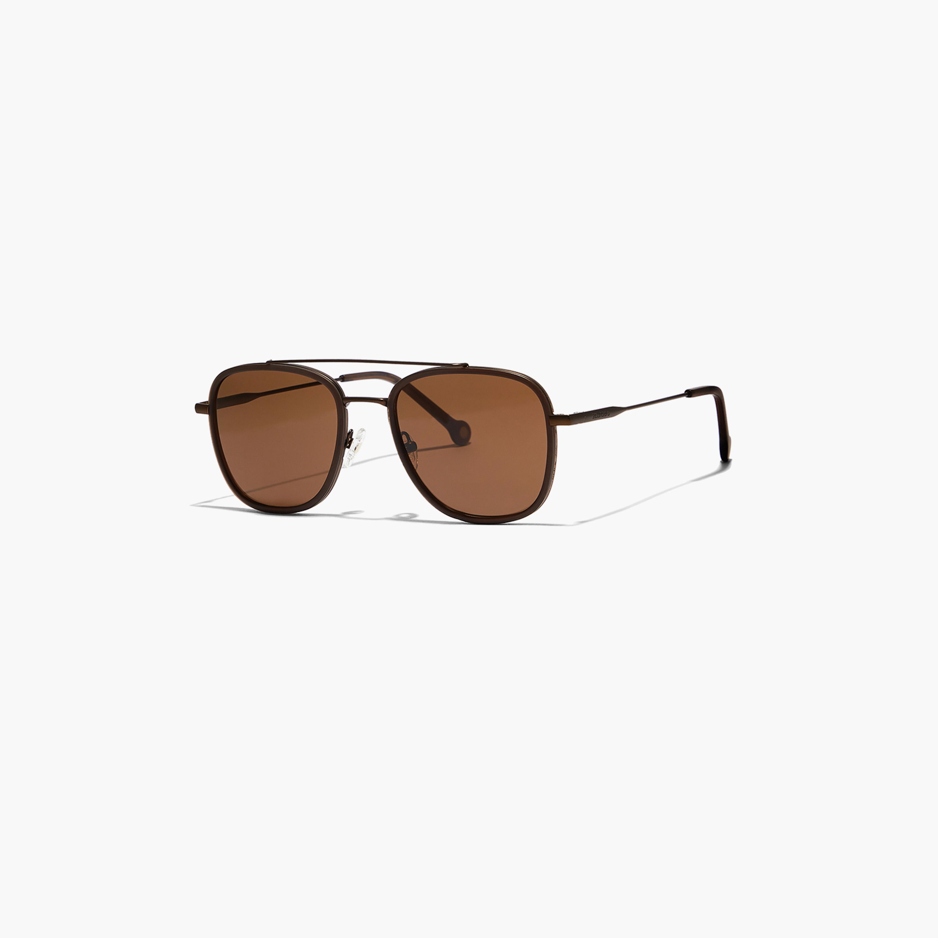 30Sundays SQUARED AWAY  Brown Lens 55 mm Navigator Sunglasses -men-sunglasses-image-1