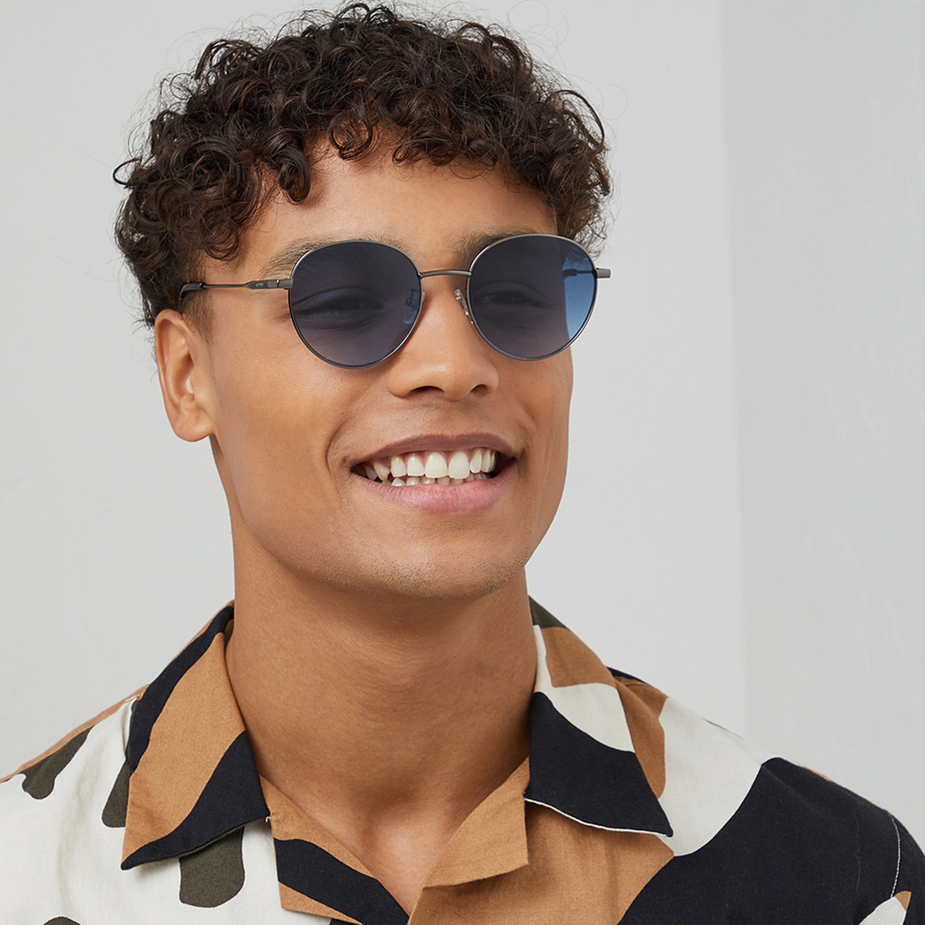 30Sundays TURN AROUND  Blue Lens 52 mm Round Sunglasses -men-sunglasses-image-6